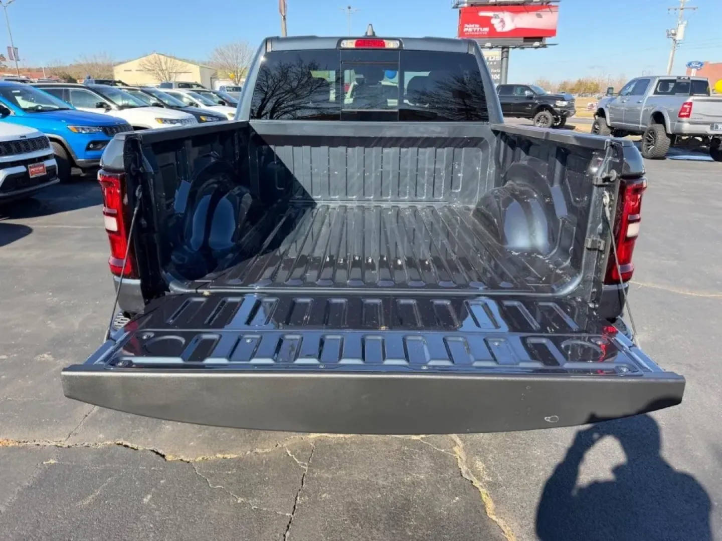2026 /Diesel Gray/Black Cloth Ram 1500 Big Horn/Lone Star (1C6SRFFT7TN) with an 5.7L engine, 8A transmission, located at 970 Woodlawn Dr., Farmington, MO, 63640, (573) 431-7800, 37.825642, -90.468674 - **Elevate Your Adventures with the 2026 Ram 1500 Big Horn/Lone Star!**<br /> <br /> Are you in search of a vehicle that can handle both your daily commute and your weekend adventures? Look no further! The 2026 Ram 1500 Big Horn/Lone Star is the perfect blend of strength, modern tech, and comfort, de - Photo#4