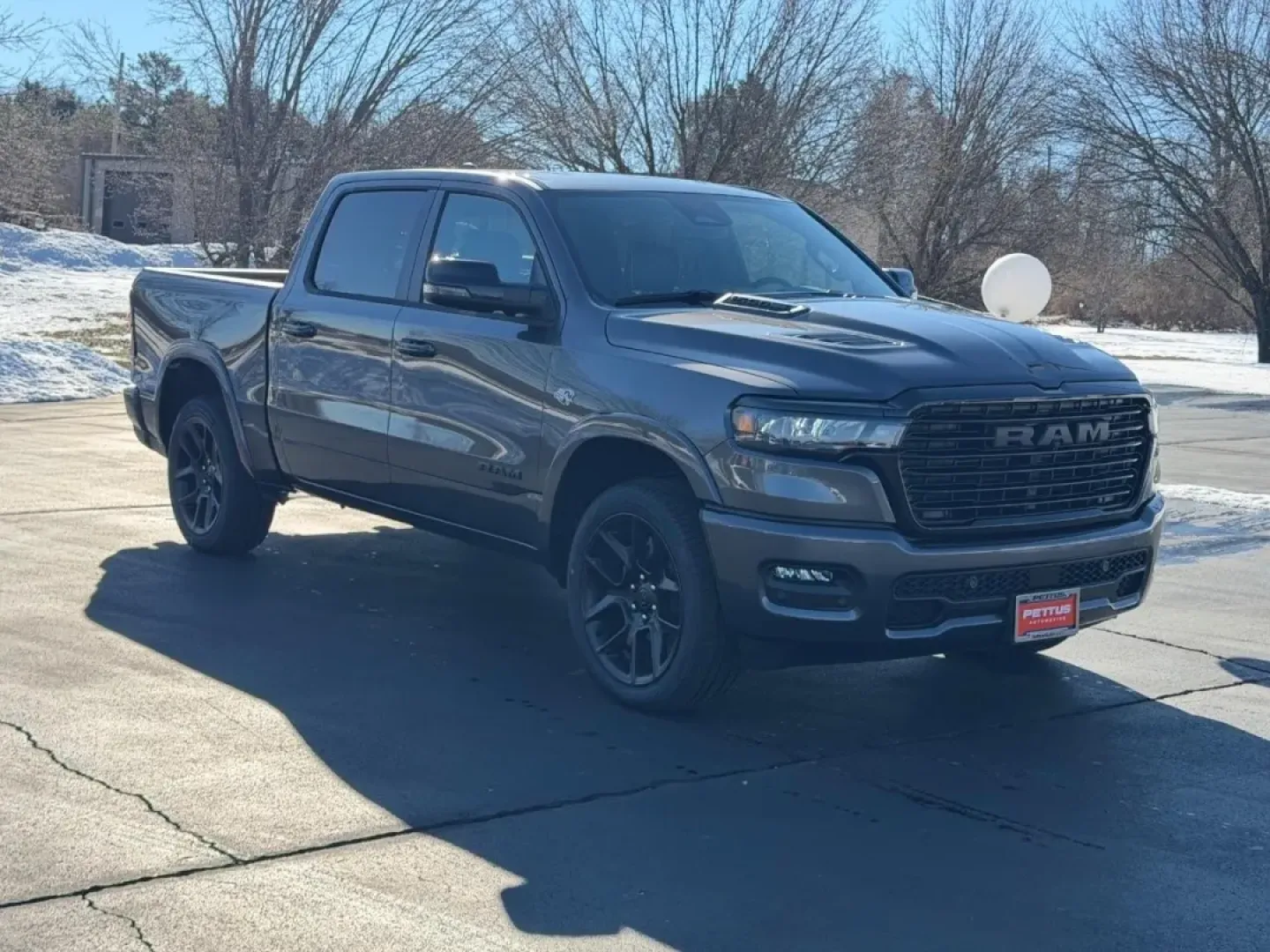 2026 /Black Leather Ram 1500 Laramie (1C6SRFJT9TN) with an 5.7L engine, Automatic transmission, located at 970 Woodlawn Dr., Farmington, MO, 63640, (573) 431-7800, 37.825642, -90.468674 - **Unleash Adventure with the 2026 Ram 1500 Laramie at Pettus CDJR Farmington!**<br /> <br /> Are you ready to elevate your lifestyle with a vehicle that embodies rugged sophistication and unmatched capability? Whether you're a weekend warrior planning your next adventure, a growing family seeking th - Photo#0
