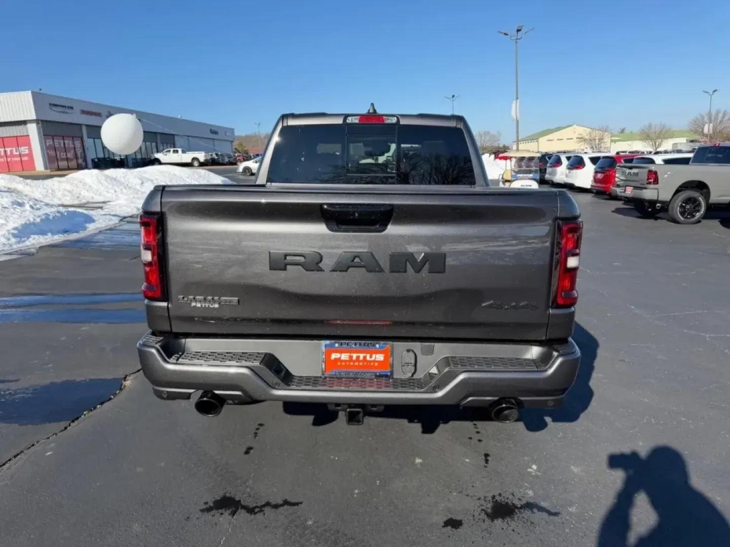 2026 /Black Leather Ram 1500 Laramie (1C6SRFJT9TN) with an 5.7L engine, Automatic transmission, located at 970 Woodlawn Dr., Farmington, MO, 63640, (573) 431-7800, 37.825642, -90.468674 - **Unleash Adventure with the 2026 Ram 1500 Laramie at Pettus CDJR Farmington!**<br /> <br /> Are you ready to elevate your lifestyle with a vehicle that embodies rugged sophistication and unmatched capability? Whether you're a weekend warrior planning your next adventure, a growing family seeking th - Photo#3
