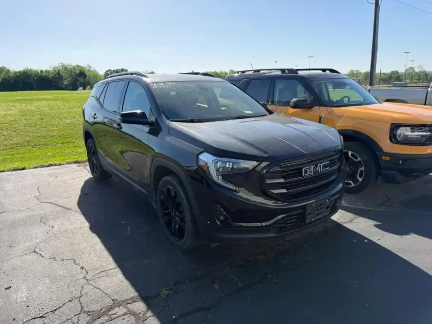 2021 /Jet Black Leather GMC Terrain SLT (3GKALVEV8ML) with an 1.5L Turbo DOHC 4-cylinder / SIDI / VVT engine, Automatic transmission, located at 141 Commercial Dr, Fredericktown, MO, 63645, (573) 783-6432, 37.570087, -90.320648 - Whether you're juggling school drop-offs, commuting down MO-72, or loading up for a weekend escape to Johnson's Shut-Ins, this 2021 GMC Terrain SLT is the kind of compact SUV that fits real life in Southeast Missouri. It's comfortable for daily driving, confident when the weather turns, and versatil - Photo#1
