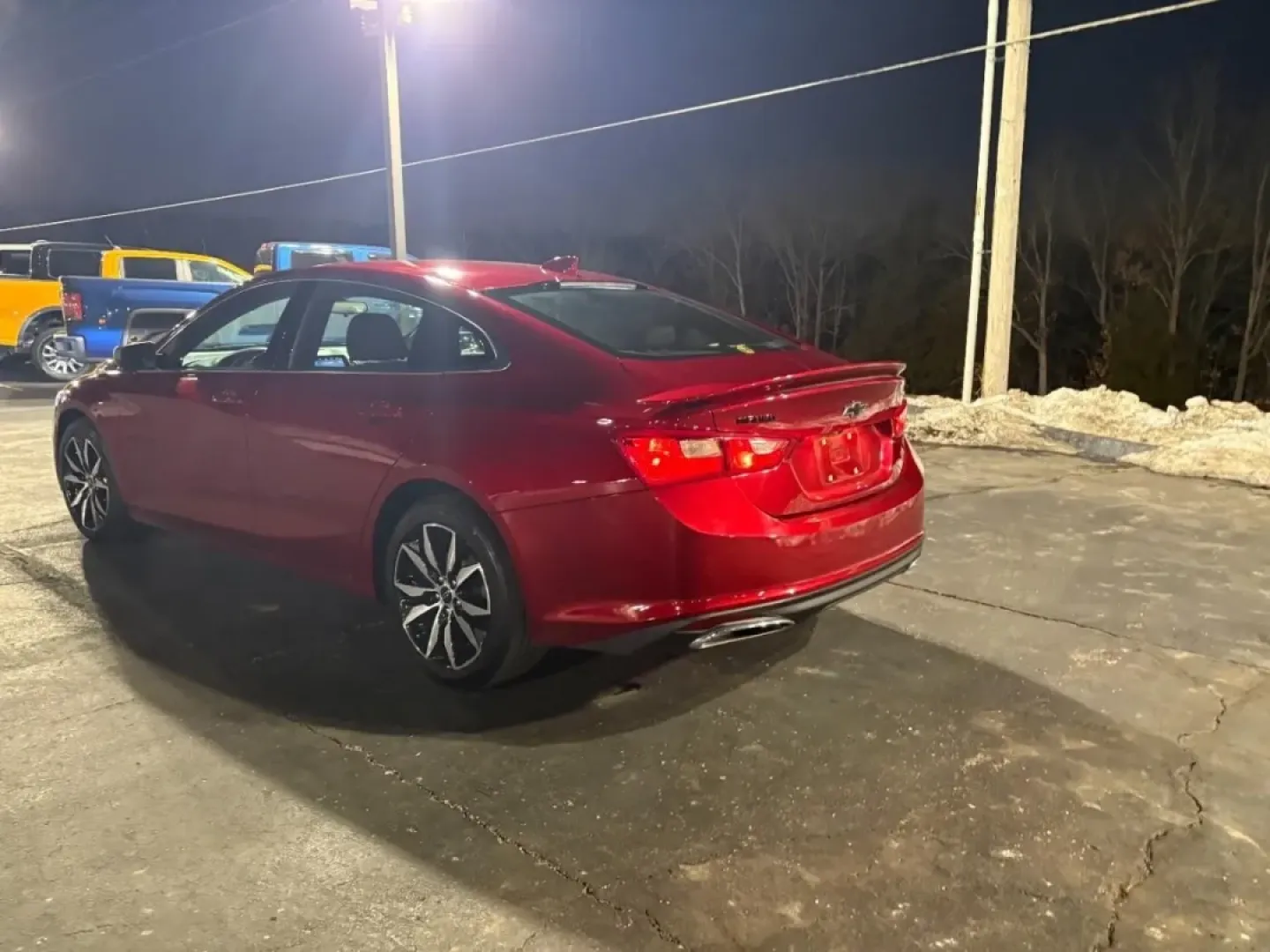 2021 /Jet Black Chevrolet Malibu RS (1G1ZG5ST4MF) with an 1.5L L4 DOHC 16V engine, Automatic transmission, located at 12836 Highway 21, De Soto, MO, 63020, (636) 337-7777, 38.151867, -90.575615 - Set up for the real world-school drop-offs, a daily commute down Hwy 21, and spontaneous weekend drives through Jefferson County-this 2021 Chevrolet Malibu RS is the kind of sporty, efficient sedan that fits a busy lifestyle without stretching your budget. With its bold Red exterior, sleek RS stylin - Photo#2