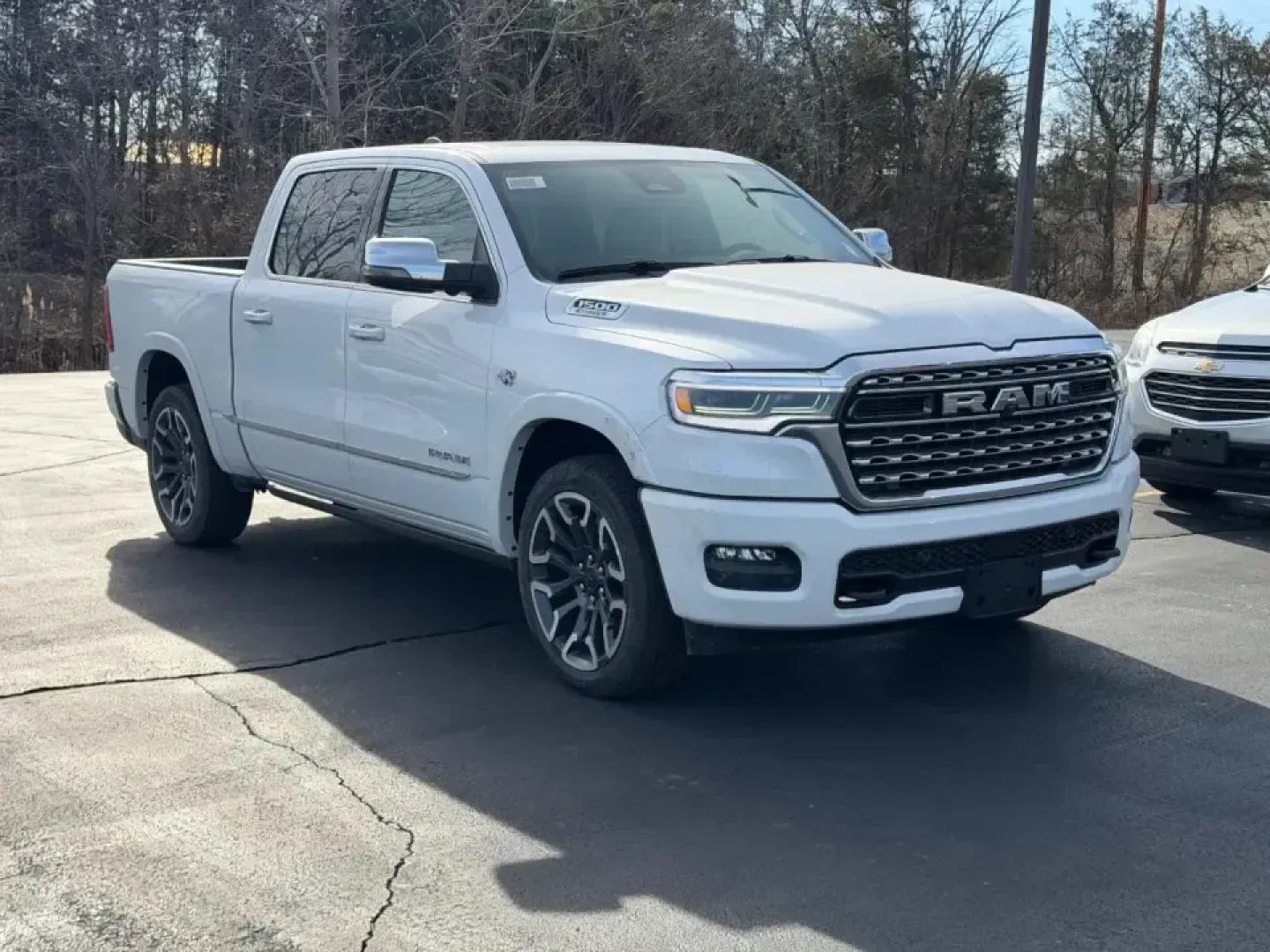 2026 /Black Leather Ram 1500 Limited (1C6SRFHT5TN) with an 5.7L engine, Automatic transmission, located at 970 Woodlawn Dr., Farmington, MO, 63640, (573) 431-7800, 37.825642, -90.468674 - Built for weekend lake runs, jobsite confidence, and long-haul comfort, this **2026 Ram 1500 Limited** is the kind of truck that fits real life in Southeast Missouri-whether you're towing gear out toward St. Joe State Park, cruising Highway 67 for a daily commute, or packing up the family for a road - Photo#0