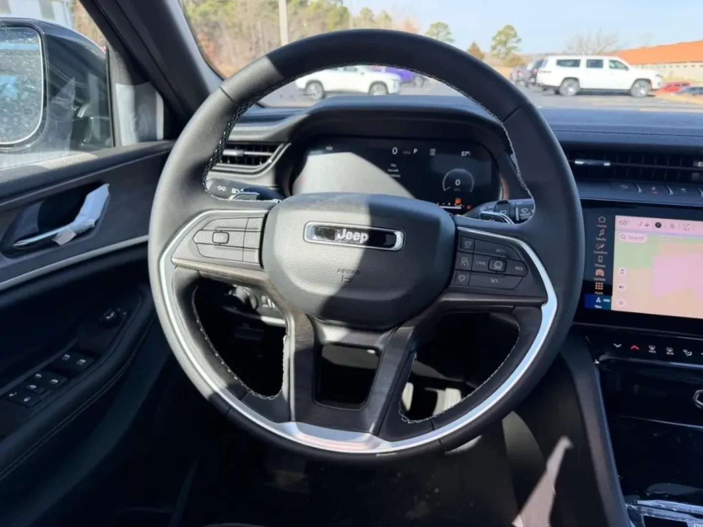 2026 /Global Black Leather Jeep Grand Cherokee Laredo (1C4RJHARXTC) with an 2.0L engine, 8A transmission, located at 970 Woodlawn Dr., Farmington, MO, 63640, (573) 431-7800, 37.825642, -90.468674 - Whether your weekends are spent packing up for a family getaway to St. Joe State Park, commuting down US-67, or chasing fall colors along the backroads near Farmington, the 2026 Jeep Grand Cherokee Laredo is built for the do-it-all lifestyle. With just 43 miles, this Balti Gray SUV feels practically - Photo#12