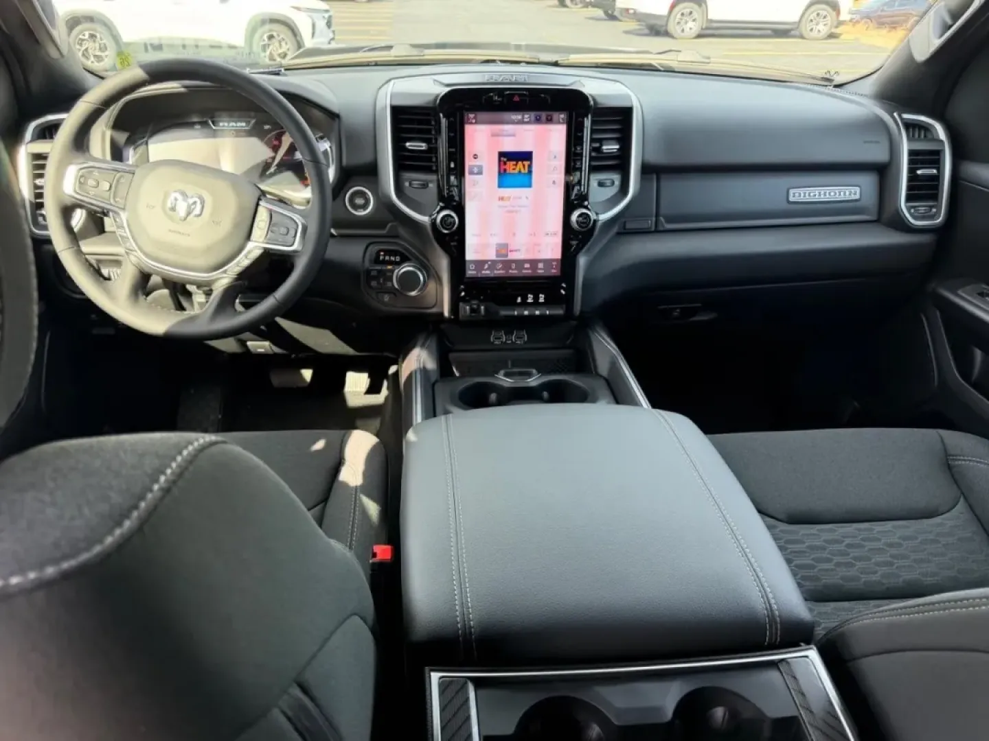 2026 /Diesel Gray/Black Cloth Ram 1500 Big Horn/Lone Star (1C6SRFFT0TN) with an 5.7L engine, 8A transmission, located at 970 Woodlawn Dr., Farmington, MO, 63640, (573) 431-7800, 37.825642, -90.468674 - Built for real life in Southeast Missouri-whether you're towing the boat to Lake Wappapello, hauling supplies for a weekend project, or stacking up highway miles on US67-this 2026 Ram 1500 Big Horn/Lone Star delivers the kind of confident comfort and muscle that makes every day feel easier. With jus - Photo#9