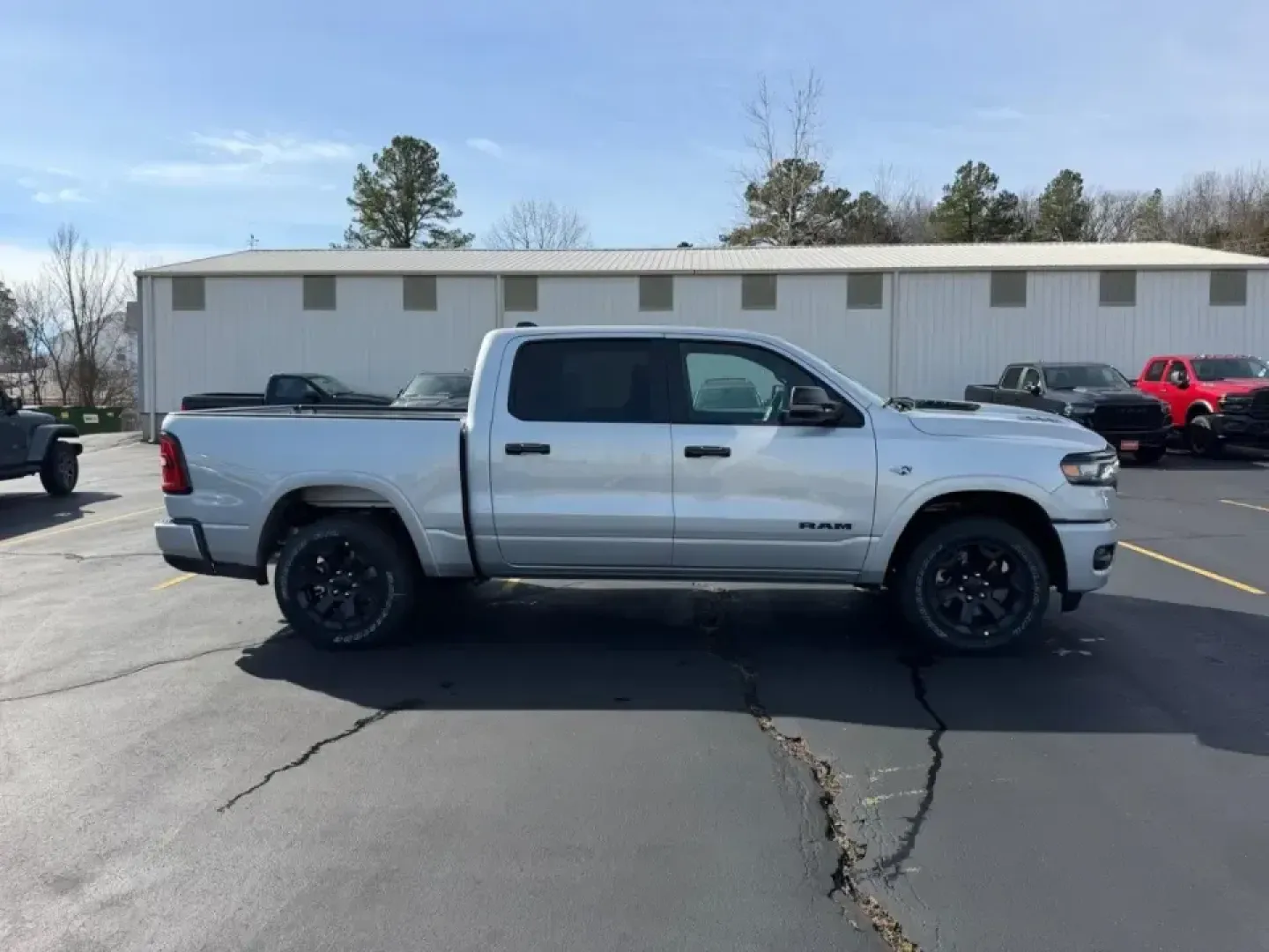 2026 /Diesel Gray/Black Cloth Ram 1500 Big Horn/Lone Star (1C6SRFFT0TN) with an 5.7L engine, 8A transmission, located at 970 Woodlawn Dr., Farmington, MO, 63640, (573) 431-7800, 37.825642, -90.468674 - Built for real life in Southeast Missouri-whether you're towing the boat to Lake Wappapello, hauling supplies for a weekend project, or stacking up highway miles on US67-this 2026 Ram 1500 Big Horn/Lone Star delivers the kind of confident comfort and muscle that makes every day feel easier. With jus - Photo#1