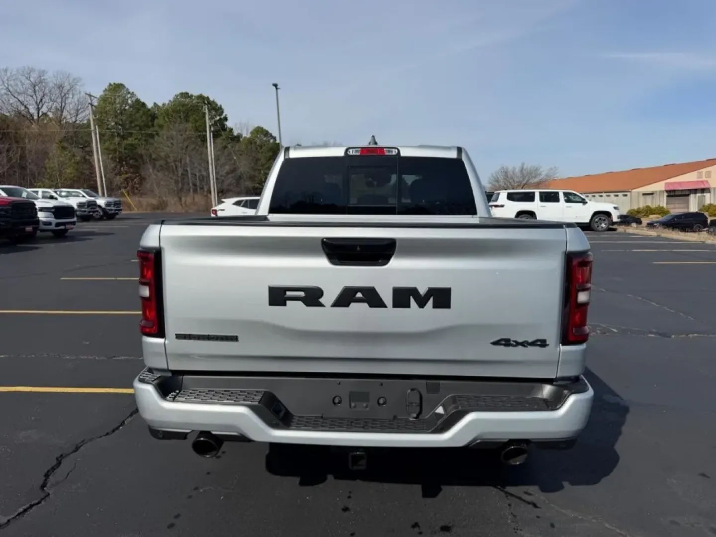 2026 /Diesel Gray/Black Cloth Ram 1500 Big Horn/Lone Star (1C6SRFFT0TN) with an 5.7L engine, 8A transmission, located at 970 Woodlawn Dr., Farmington, MO, 63640, (573) 431-7800, 37.825642, -90.468674 - Built for real life in Southeast Missouri-whether you're towing the boat to Lake Wappapello, hauling supplies for a weekend project, or stacking up highway miles on US67-this 2026 Ram 1500 Big Horn/Lone Star delivers the kind of confident comfort and muscle that makes every day feel easier. With jus - Photo#3