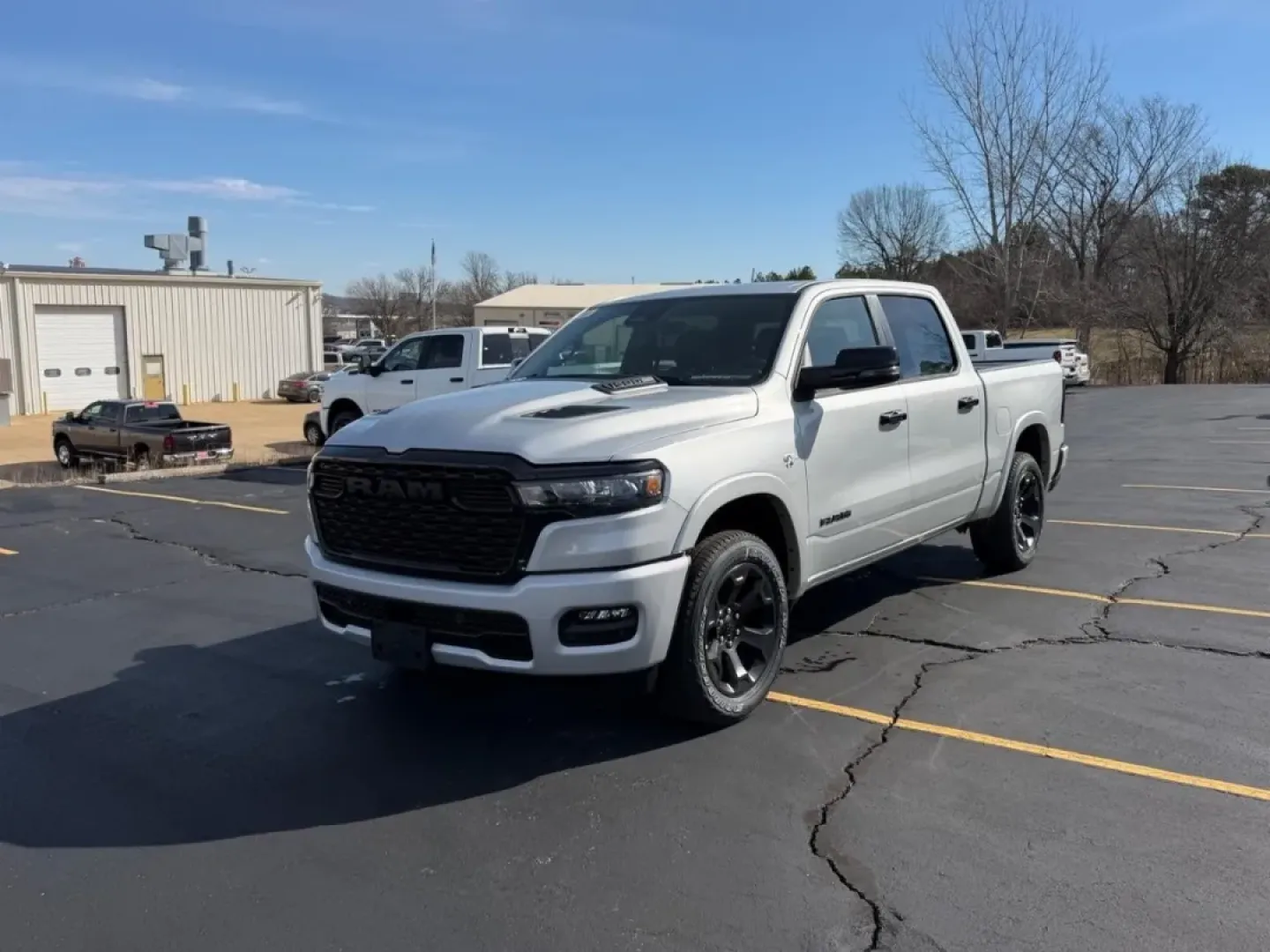 2026 /Diesel Gray/Black Cloth Ram 1500 Big Horn/Lone Star (1C6SRFFT0TN) with an 5.7L engine, 8A transmission, located at 970 Woodlawn Dr., Farmington, MO, 63640, (573) 431-7800, 37.825642, -90.468674 - Built for real life in Southeast Missouri-whether you're towing the boat to Lake Wappapello, hauling supplies for a weekend project, or stacking up highway miles on US67-this 2026 Ram 1500 Big Horn/Lone Star delivers the kind of confident comfort and muscle that makes every day feel easier. With jus - Photo#6