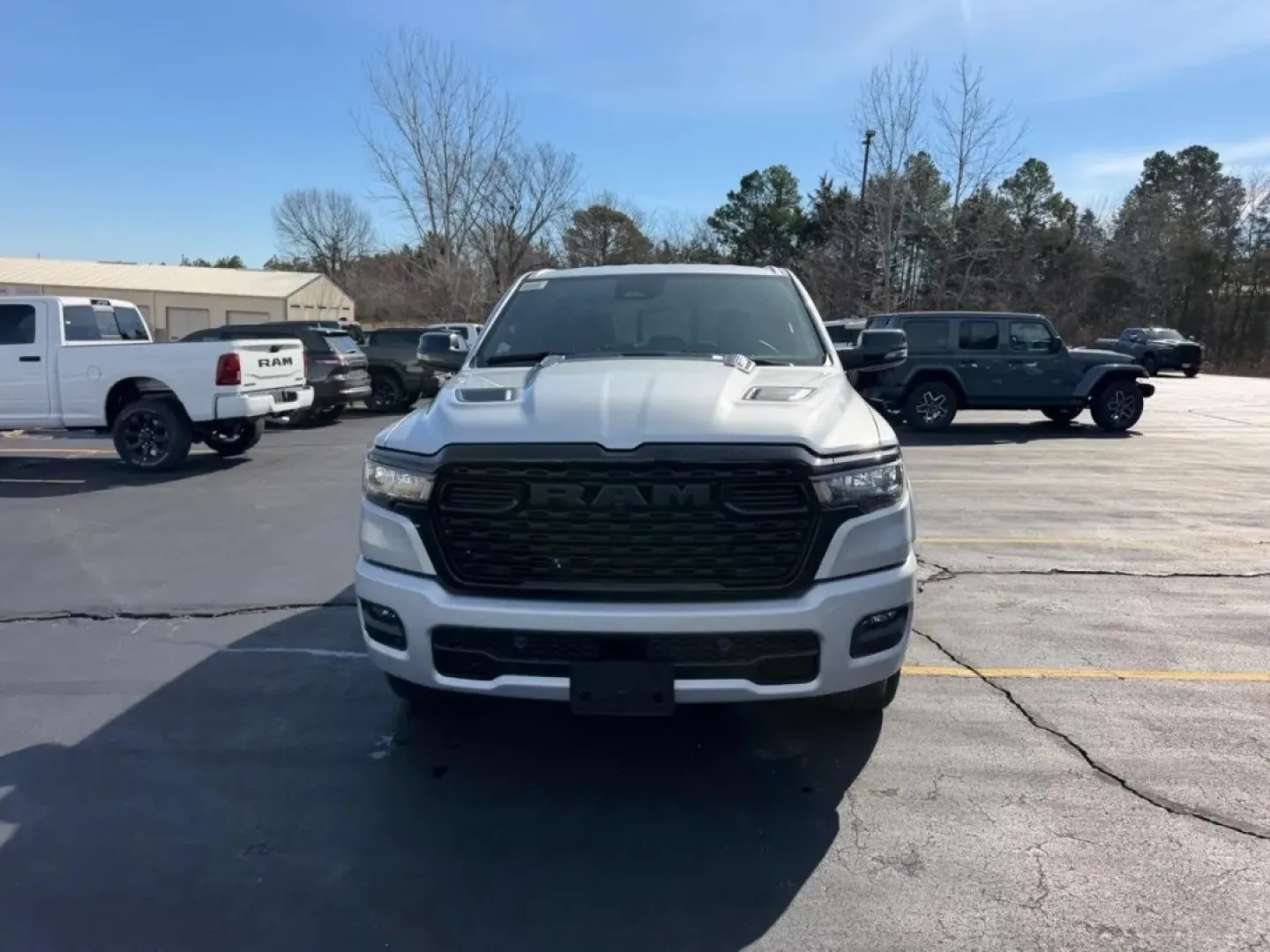 2026 /Diesel Gray/Black Cloth Ram 1500 Big Horn/Lone Star (1C6SRFFT0TN) with an 5.7L engine, 8A transmission, located at 970 Woodlawn Dr., Farmington, MO, 63640, (573) 431-7800, 37.825642, -90.468674 - Built for real life in Southeast Missouri-whether you're towing the boat to Lake Wappapello, hauling supplies for a weekend project, or stacking up highway miles on US67-this 2026 Ram 1500 Big Horn/Lone Star delivers the kind of confident comfort and muscle that makes every day feel easier. With jus - Photo#7