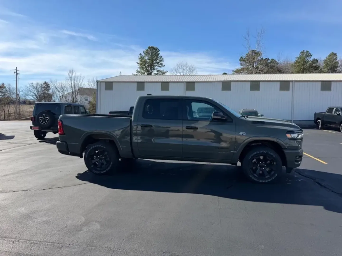 2026 /Diesel Gray/Black Cloth Ram 1500 Big Horn/Lone Star (1C6SRFFT5TN) with an 5.7L engine, 8A transmission, located at 970 Woodlawn Dr., Farmington, MO, 63640, (573) 431-7800, 37.825642, -90.468674 - Whether your weekends are spent hauling a boat to the lake, tackling home-improvement runs, or loading up the family for a road trip through the Ozarks, the **2026 Ram 1500 Big Horn/Lone Star** is built for real life-comfortable enough for long drives, capable enough for hard work, and refined enoug - Photo#1