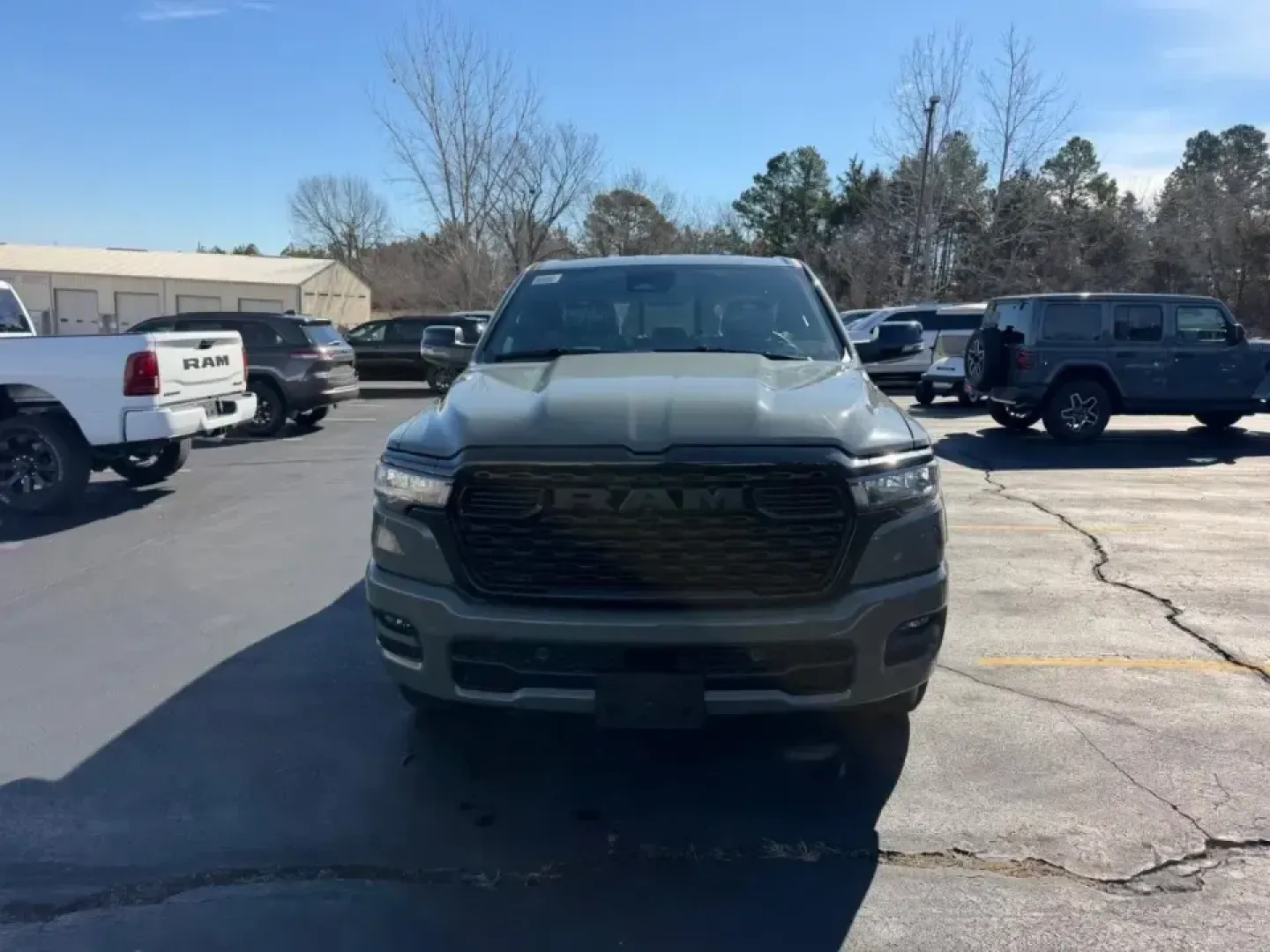 2026 /Diesel Gray/Black Cloth Ram 1500 Big Horn/Lone Star (1C6SRFFT5TN) with an 5.7L engine, 8A transmission, located at 970 Woodlawn Dr., Farmington, MO, 63640, (573) 431-7800, 37.825642, -90.468674 - Whether your weekends are spent hauling a boat to the lake, tackling home-improvement runs, or loading up the family for a road trip through the Ozarks, the **2026 Ram 1500 Big Horn/Lone Star** is built for real life-comfortable enough for long drives, capable enough for hard work, and refined enoug - Photo#7