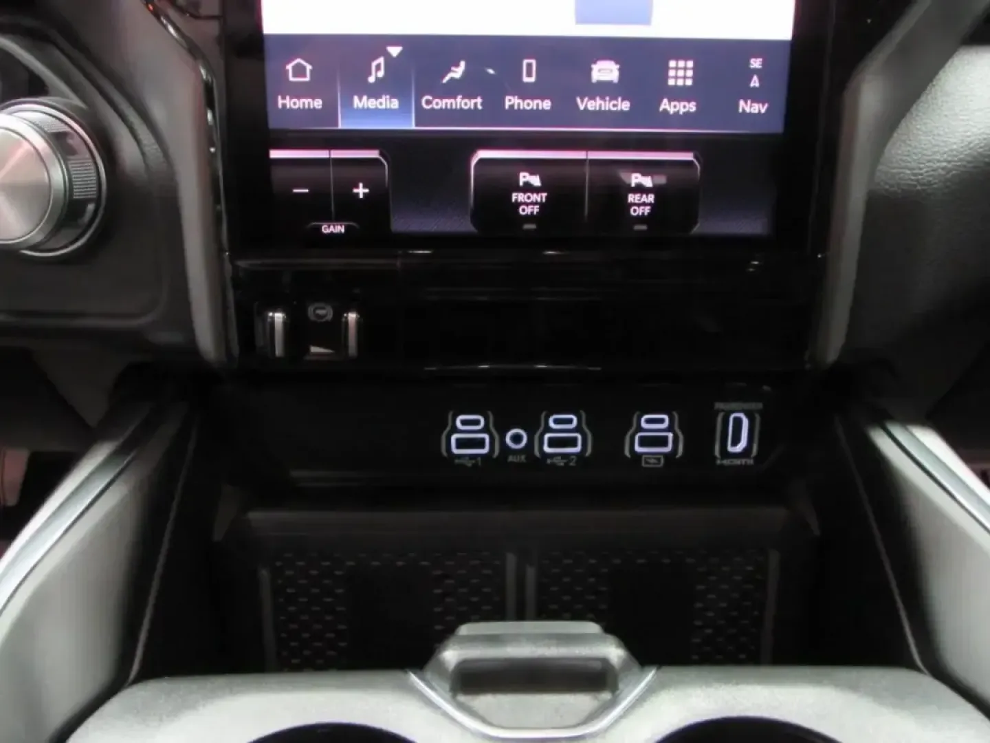 2026 /Black Ram 1500 Laramie (1C6SRFJT0TN) with an 5.7L V8 OHV 16V engine, Automatic transmission, located at 12830 Highway 21, De Soto, MO, 63020, (636) 337-7777, 38.153099, -90.573624 - When your weekends bounce between hauling gear to a campsite, towing a trailer to the lake, and still needing a comfortable daily driver for the Monday commute, a full-size truck has to do it all without feeling like work. This **2026 Ram 1500 Laramie** is built for that lifestyle-refined enough for - Photo#26