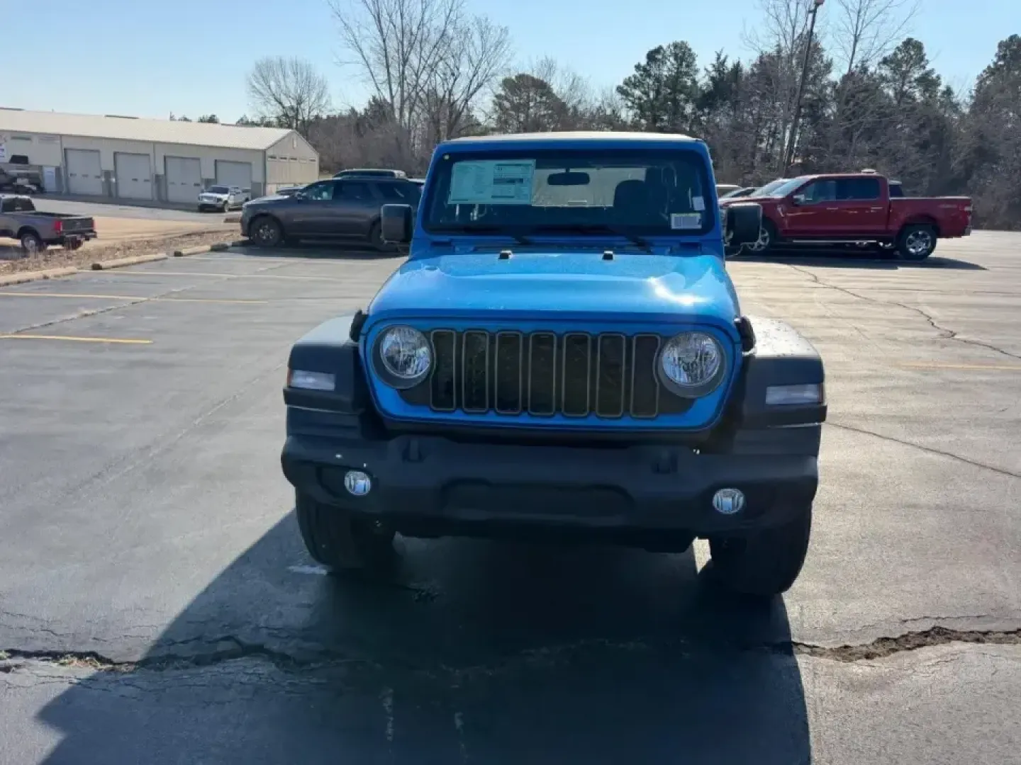 2026 /Black Cloth Jeep Wrangler Sport (1C4PJXAN5TW) with an 2.0L engine, 6M transmission, located at 970 Woodlawn Dr., Farmington, MO, 63640, (573) 431-7800, 37.825642, -90.468674 - Weekend trails, lake days, and winter-weather confidence all start with the right SUV-and this **2026 Jeep Wrangler Sport 4x4** is built for the Farmington lifestyle. Whether you're packing up for a quick escape to **St. Joe State Park**, heading out toward **Flat River** for fishing, or just commut - Photo#7