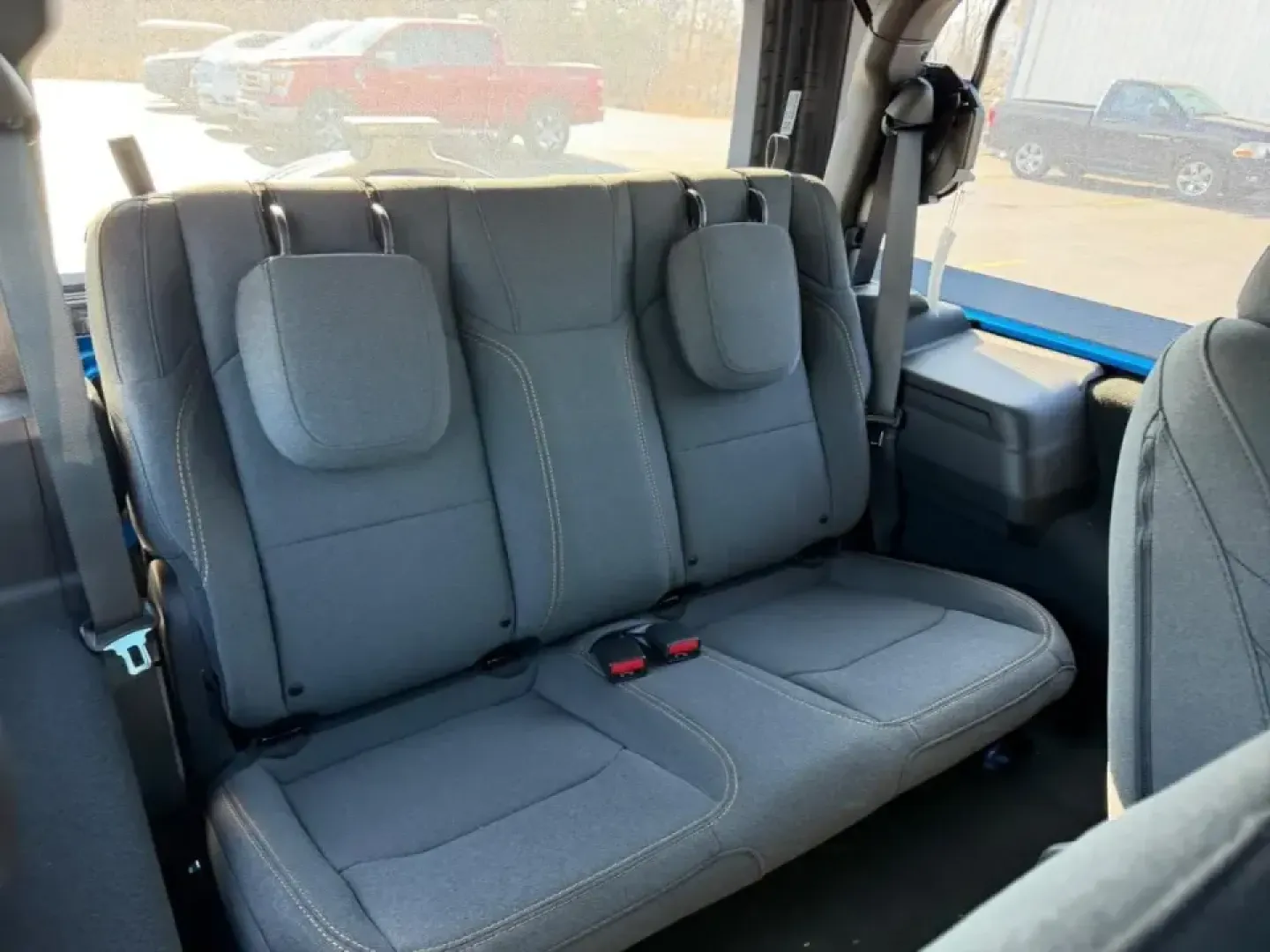 2026 /Black Cloth Jeep Wrangler Sport (1C4PJXAN5TW) with an 2.0L engine, 6M transmission, located at 970 Woodlawn Dr., Farmington, MO, 63640, (573) 431-7800, 37.825642, -90.468674 - Weekend trails, lake days, and winter-weather confidence all start with the right SUV-and this **2026 Jeep Wrangler Sport 4x4** is built for the Farmington lifestyle. Whether you're packing up for a quick escape to **St. Joe State Park**, heading out toward **Flat River** for fishing, or just commut - Photo#8