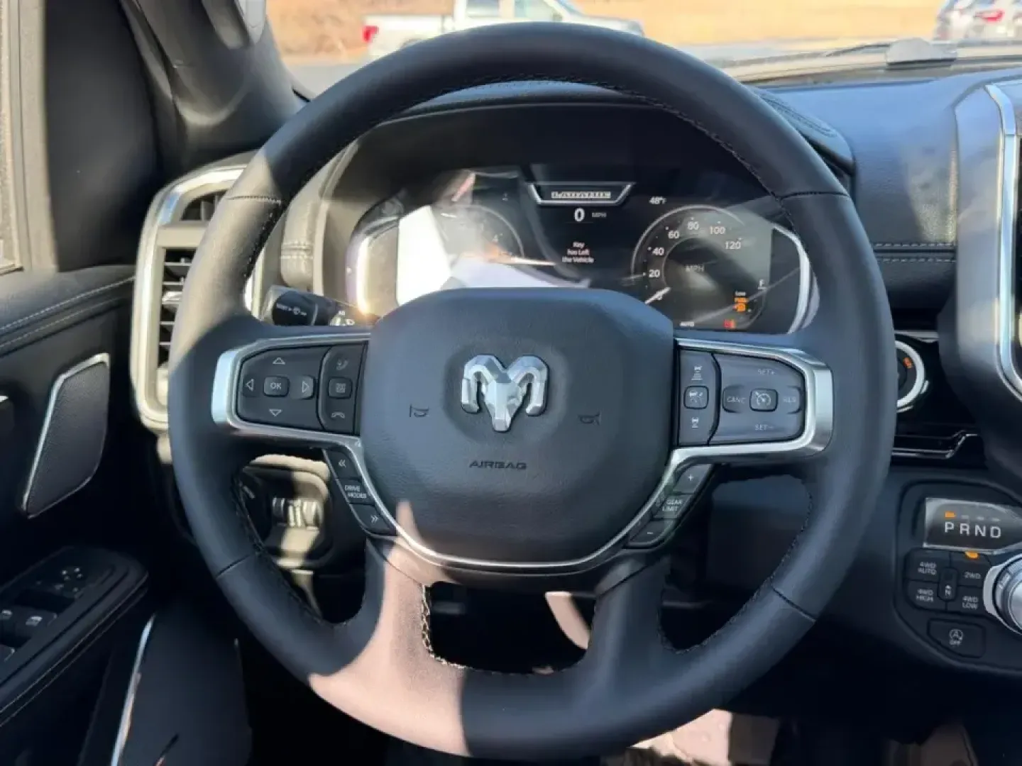 2026 /Black Leather Ram 1500 Laramie (1C6SRFJT7TN) with an 5.7L engine, Automatic transmission, located at 970 Woodlawn Dr., Farmington, MO, 63640, (573) 431-7800, 37.825642, -90.468674 - Whether you're towing the boat out toward Mark Twain Lake, hauling gear for a weekend at St. Joe State Park, or simply wanting a confident daily driver for the commute along US-67, this truck fits the lifestyle: the **2026 Ram 1500 Laramie 4x4** blends upscale comfort with real-world capability in a - Photo#11