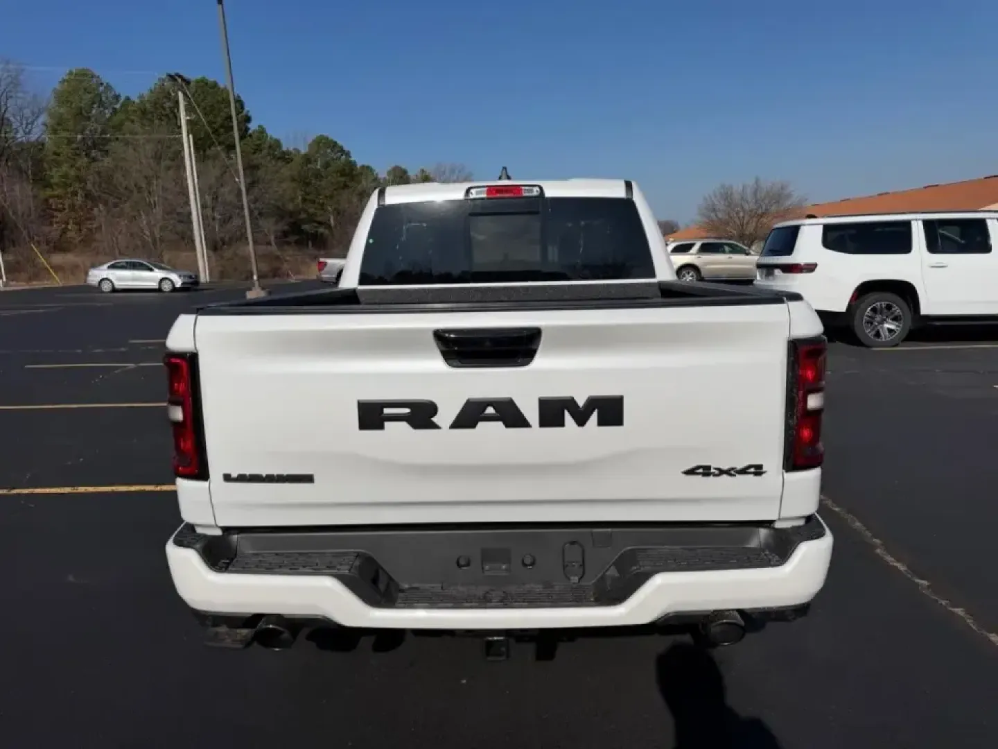 2026 /Black Leather Ram 1500 Laramie (1C6SRFJT7TN) with an 5.7L engine, Automatic transmission, located at 970 Woodlawn Dr., Farmington, MO, 63640, (573) 431-7800, 37.825642, -90.468674 - Whether you're towing the boat out toward Mark Twain Lake, hauling gear for a weekend at St. Joe State Park, or simply wanting a confident daily driver for the commute along US-67, this truck fits the lifestyle: the **2026 Ram 1500 Laramie 4x4** blends upscale comfort with real-world capability in a - Photo#3