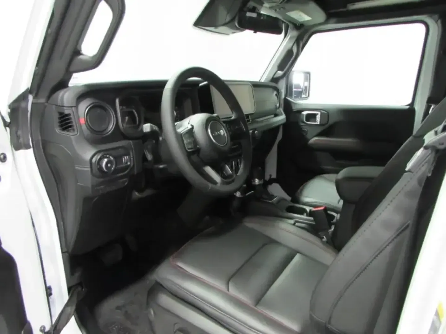 2026 /Black Jeep Wrangler Rubicon (1C4PJXFG2TW) with an 3.6L V6 DOHC 24V engine, 6M transmission, located at 12830 Highway 21, De Soto, MO, 63020, (636) 337-7777, 38.153099, -90.573624 - Weekend adventures don't have to wait for someday. If your ideal Saturday starts with coffee in De Soto and ends with mud on the tires after a run out toward St. Francois State Park or a scenic cruise along Highway 21, this 2026 Jeep Wrangler Rubicon is built for that lifestyle-trail-capable, commut - Photo#12