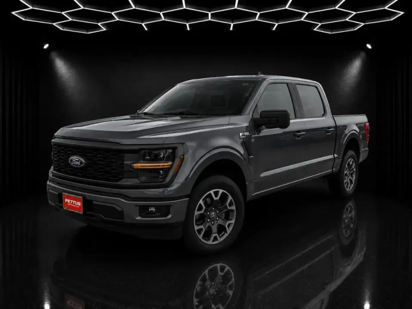 2024 /Black Leather Ford F-150 STX (1FTEW2LP6RK) with an 2.7L V6 EcoBoost engine, Automatic transmission, located at 970 Woodlawn Dr., Farmington, MO, 63640, (573) 431-7800, 37.825642, -90.468674 - Whether your weekends revolve around hauling a camper to St. Joe State Park, tackling home projects in the Park HillsLeadington area, or commuting down US-67 with confidence in all seasons, this 2024 Ford F-150 STX is built for the way Southeast Missouri actually drives. With rugged capability, smar - Photo#0