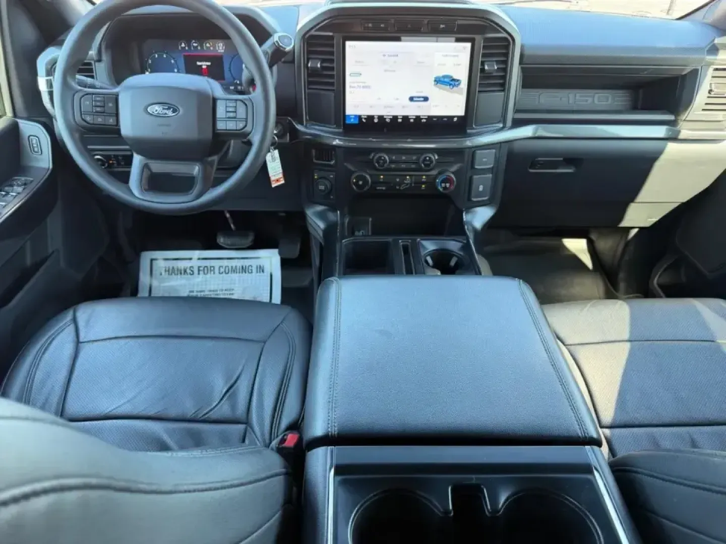 2024 /Black Leather Ford F-150 STX (1FTEW2LP6RK) with an 2.7L V6 EcoBoost engine, Automatic transmission, located at 970 Woodlawn Dr., Farmington, MO, 63640, (573) 431-7800, 37.825642, -90.468674 - Whether your weekends revolve around hauling a camper to St. Joe State Park, tackling home projects in the Park HillsLeadington area, or commuting down US-67 with confidence in all seasons, this 2024 Ford F-150 STX is built for the way Southeast Missouri actually drives. With rugged capability, smar - Photo#10
