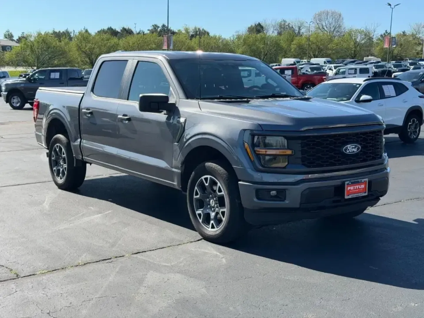 2024 /Black Leather Ford F-150 STX (1FTEW2LP6RK) with an 2.7L V6 EcoBoost engine, Automatic transmission, located at 970 Woodlawn Dr., Farmington, MO, 63640, (573) 431-7800, 37.825642, -90.468674 - Whether your weekends revolve around hauling a camper to St. Joe State Park, tackling home projects in the Park HillsLeadington area, or commuting down US-67 with confidence in all seasons, this 2024 Ford F-150 STX is built for the way Southeast Missouri actually drives. With rugged capability, smar - Photo#1