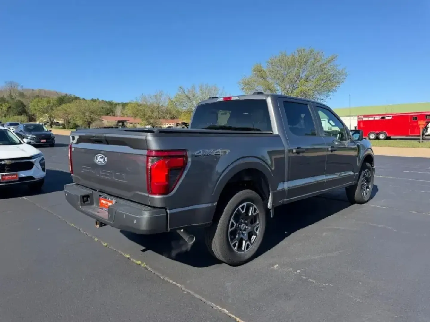 2024 /Black Leather Ford F-150 STX (1FTEW2LP6RK) with an 2.7L V6 EcoBoost engine, Automatic transmission, located at 970 Woodlawn Dr., Farmington, MO, 63640, (573) 431-7800, 37.825642, -90.468674 - Whether your weekends revolve around hauling a camper to St. Joe State Park, tackling home projects in the Park HillsLeadington area, or commuting down US-67 with confidence in all seasons, this 2024 Ford F-150 STX is built for the way Southeast Missouri actually drives. With rugged capability, smar - Photo#3