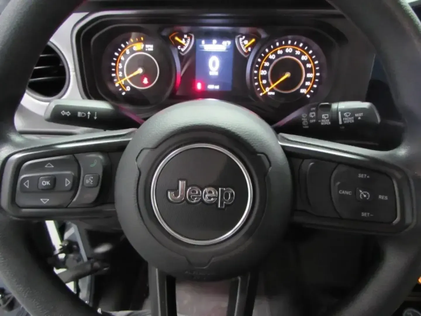2026 /Black Jeep Wrangler Sport (1C4PJXAN7TW) with an 2.0L L4 DOHC 16V TURBO engine, 6M transmission, located at 12830 Highway 21, De Soto, MO, 63020, (636) 337-7777, 38.153099, -90.573624 - Weekend trail runs, sunny top-down drives, and confident winter commuting in Jefferson County all call for one thing: a Wrangler that's ready to do it all. This **2026 Jeep Wrangler Sport** in standout **Anvil** is the kind of SUV that fits real life in and around **De Soto, Missouri**-whether you'r - Photo#9