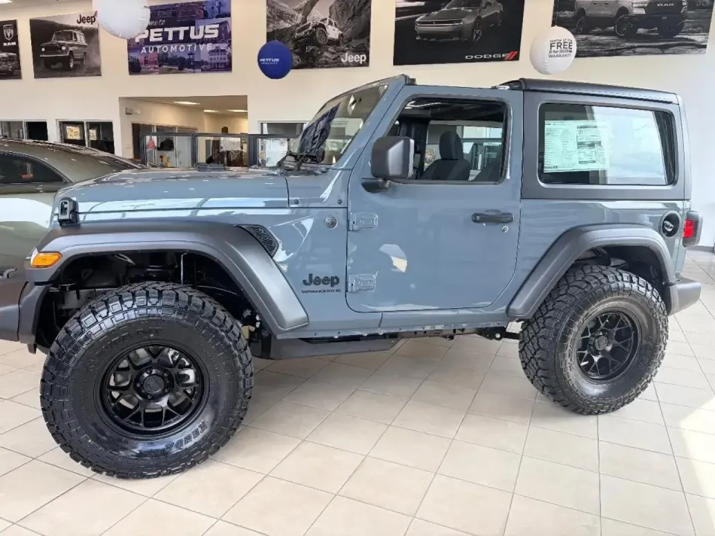 2026 /Black Jeep Wrangler Sport (1C4PJXAN7TW) with an 2.0L L4 DOHC 16V TURBO engine, 6M transmission, located at 12830 Highway 21, De Soto, MO, 63020, (636) 337-7777, 38.153099, -90.573624 - Weekend trail runs, sunny top-down drives, and confident winter commuting in Jefferson County all call for one thing: a Wrangler that's ready to do it all. This **2026 Jeep Wrangler Sport** in standout **Anvil** is the kind of SUV that fits real life in and around **De Soto, Missouri**-whether you'r - Photo#1