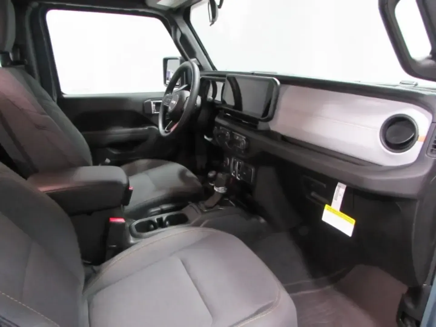 2026 /Black Jeep Wrangler Sport (1C4PJXAN7TW) with an 2.0L L4 DOHC 16V TURBO engine, 6M transmission, located at 12830 Highway 21, De Soto, MO, 63020, (636) 337-7777, 38.153099, -90.573624 - Weekend trail runs, sunny top-down drives, and confident winter commuting in Jefferson County all call for one thing: a Wrangler that's ready to do it all. This **2026 Jeep Wrangler Sport** in standout **Anvil** is the kind of SUV that fits real life in and around **De Soto, Missouri**-whether you'r - Photo#6