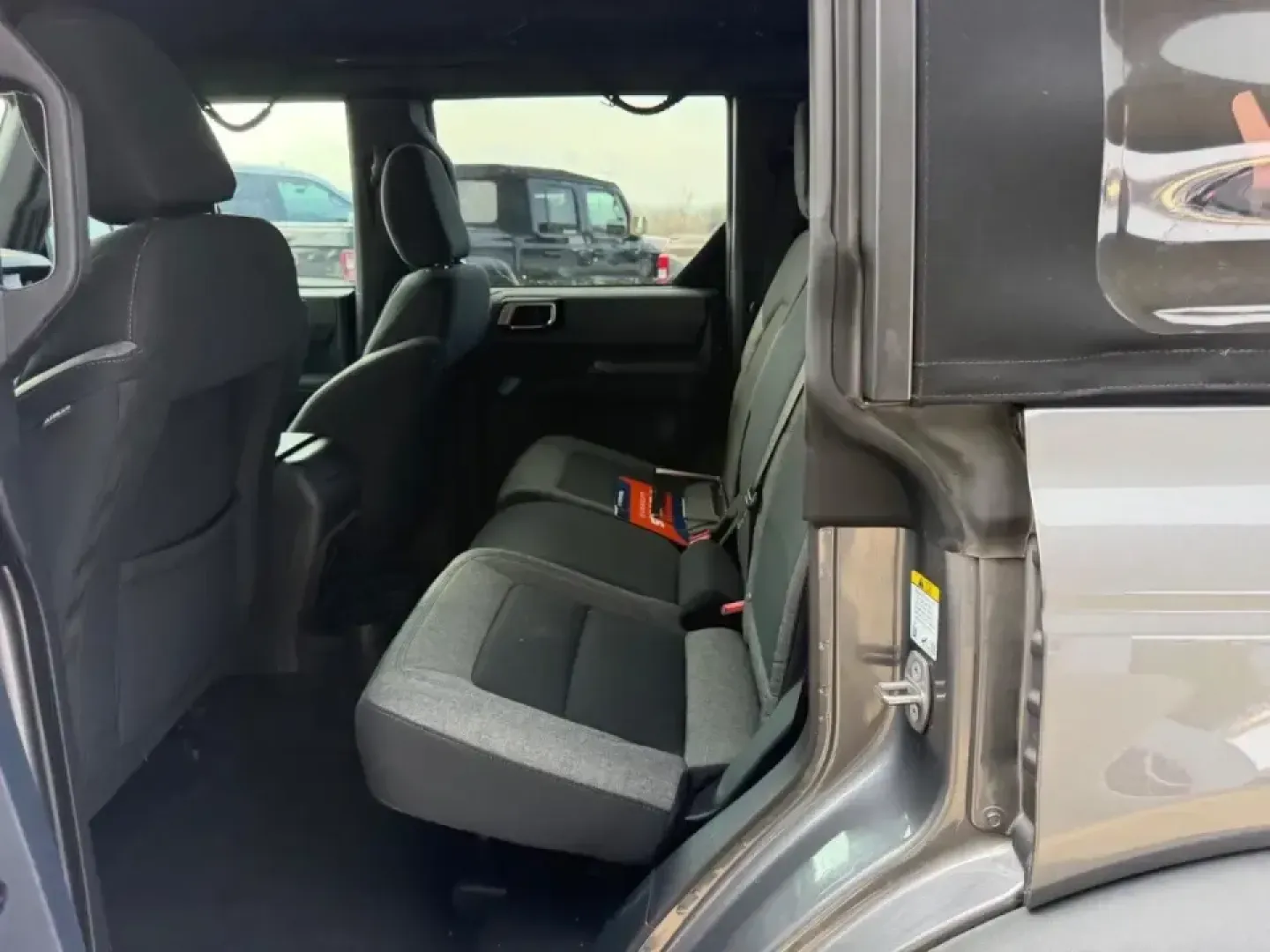 2023 /Dark Gray w/Black Onyx Cloth Ford Bronco Big Bend (1FMDE5BH9PL) with an 2.3L EcoBoost I-4 engine, 7M transmission, located at 141 Commercial Dr, Fredericktown, MO, 63645, (573) 783-6432, 37.570087, -90.320648 - Ready for weekend adventures in the Ozarks, scenic drives down Highway 67, or a confident daily commute through Madison County? This 2023 Ford Bronco Base 4-Door is built for the lifestyle that doesn't stay on the pavement-yet still wants comfort, modern safety, and real-world efficiency. With its i - Photo#8