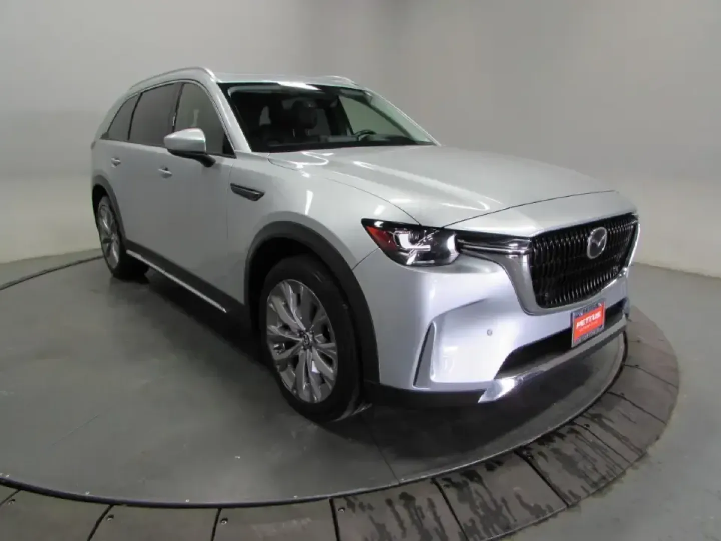 2024 /Black Mazda CX-90 3.3 Turbo Premium (JM3KKDHD9R1) with an 3.3L V6 DOHC 24V HYBRID engine, Automatic transmission, located at 12836 Highway 21, De Soto, MO, 63020, (636) 337-7777, 38.151867, -90.575615 - Pack up the crew, point the nose toward a weekend at Washington State Park, or settle in for a confident daily commute down MO-21-this 2024 Mazda CX-90 3.3 Turbo Premium is built for real life in and around De Soto. With three-row SUV versatility, all-weather capability, and a smooth, tech-forward c - Photo#0