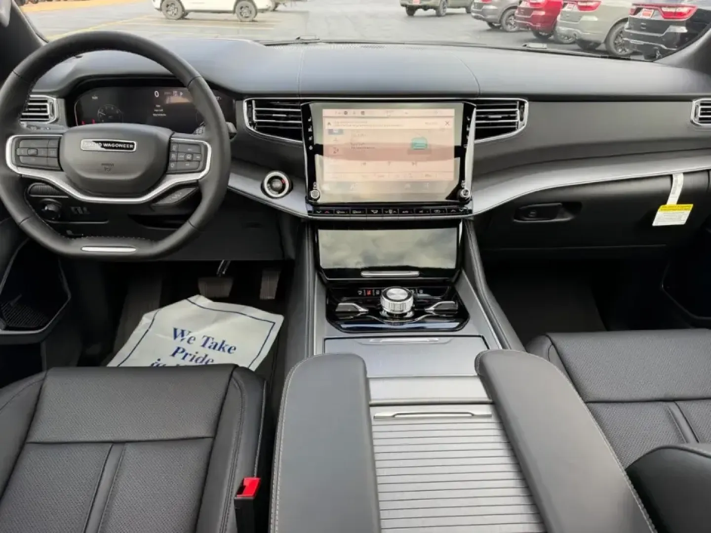 2026 /Global Black Leather Jeep Grand Wagoneer Limited Reserve (1C4SJVBP2TS) with an 3.0L I6 Hurricane SO Twin Turbo ESS engine, 8A transmission, located at 970 Woodlawn Dr., Farmington, MO, 63640, (573) 431-7800, 37.825642, -90.468674 - Big family road trips, client shuttles, or weekend escapes to the Ozarks feel effortless in a full-size luxury SUV built to do it all-and this 2026 Jeep Grand Wagoneer Series II 4WD is exactly that kind of vehicle. With just **5 miles**, it delivers that new-car freshness with the commanding presenc - Photo#13