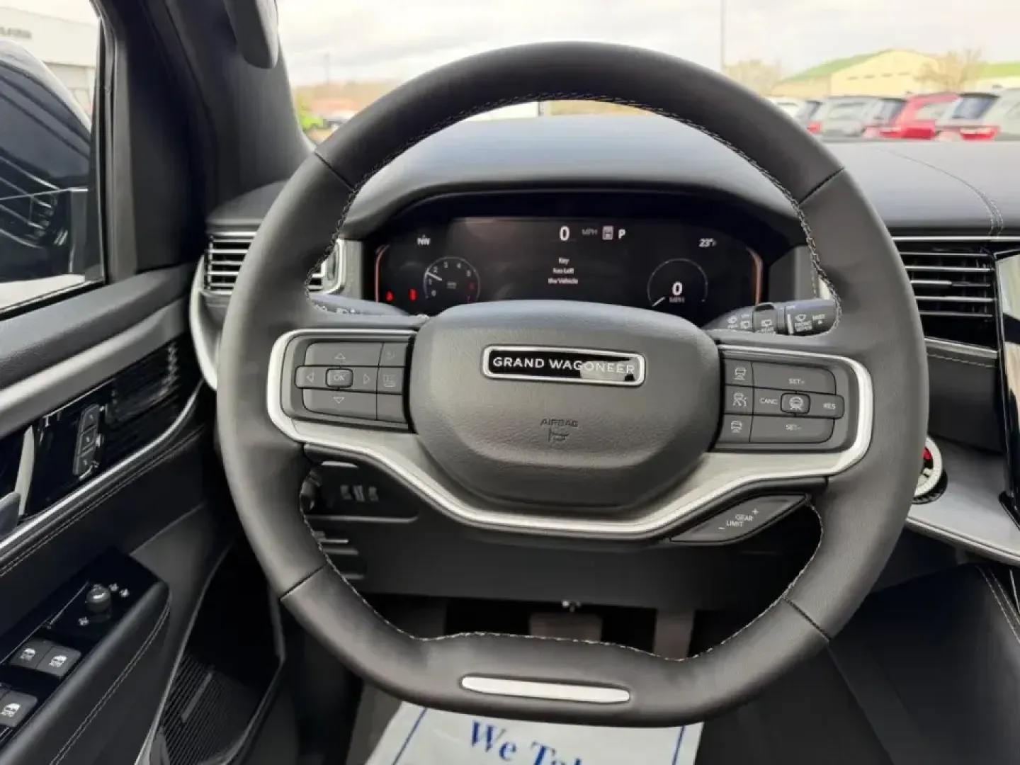 2026 /Global Black Leather Jeep Grand Wagoneer Limited Reserve (1C4SJVBP2TS) with an 3.0L I6 Hurricane SO Twin Turbo ESS engine, 8A transmission, located at 970 Woodlawn Dr., Farmington, MO, 63640, (573) 431-7800, 37.825642, -90.468674 - Big family road trips, client shuttles, or weekend escapes to the Ozarks feel effortless in a full-size luxury SUV built to do it all-and this 2026 Jeep Grand Wagoneer Series II 4WD is exactly that kind of vehicle. With just **5 miles**, it delivers that new-car freshness with the commanding presenc - Photo#14
