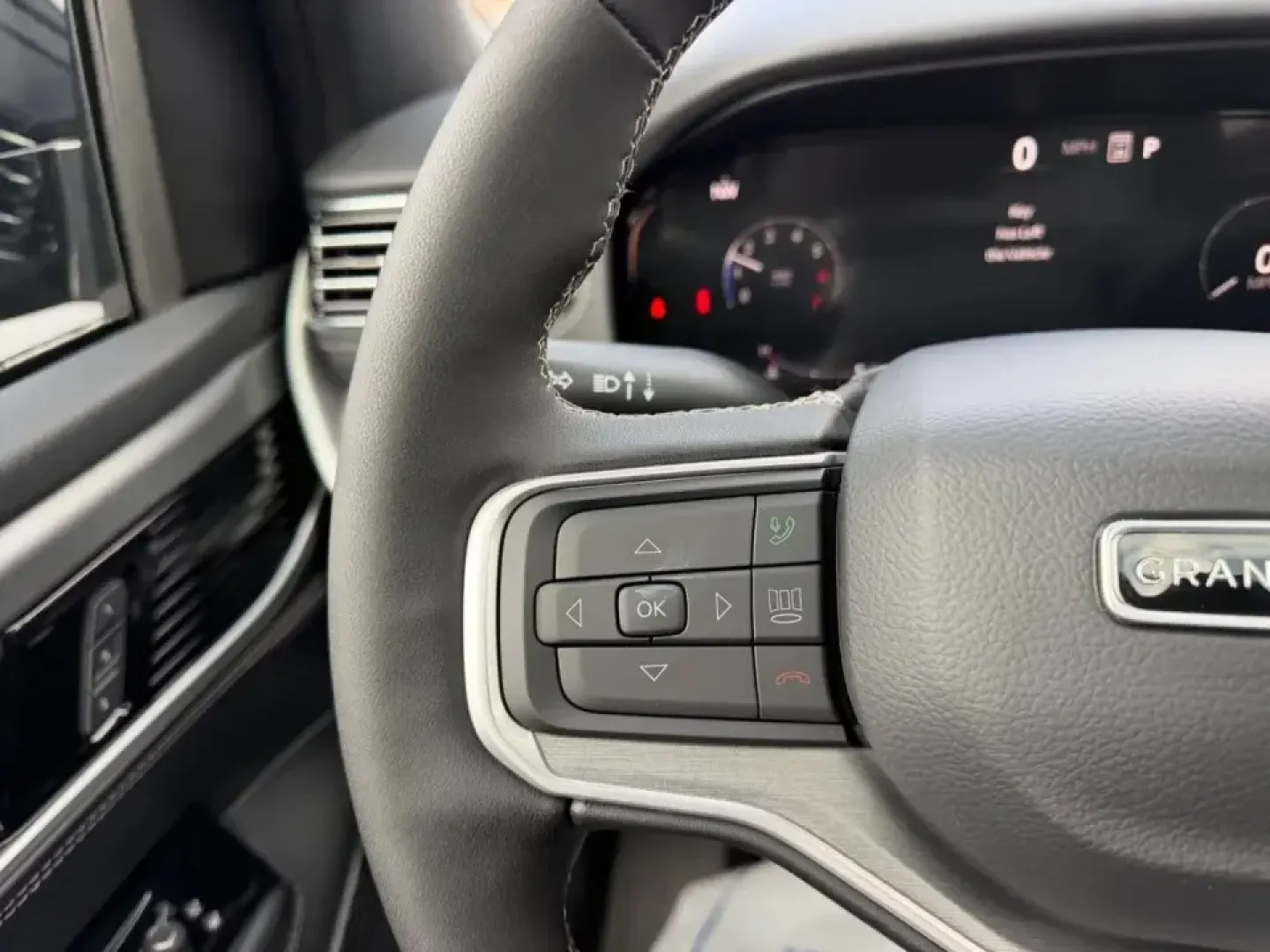 2026 /Global Black Leather Jeep Grand Wagoneer Limited Reserve (1C4SJVBP2TS) with an 3.0L I6 Hurricane SO Twin Turbo ESS engine, 8A transmission, located at 970 Woodlawn Dr., Farmington, MO, 63640, (573) 431-7800, 37.825642, -90.468674 - Big family road trips, client shuttles, or weekend escapes to the Ozarks feel effortless in a full-size luxury SUV built to do it all-and this 2026 Jeep Grand Wagoneer Series II 4WD is exactly that kind of vehicle. With just **5 miles**, it delivers that new-car freshness with the commanding presenc - Photo#15