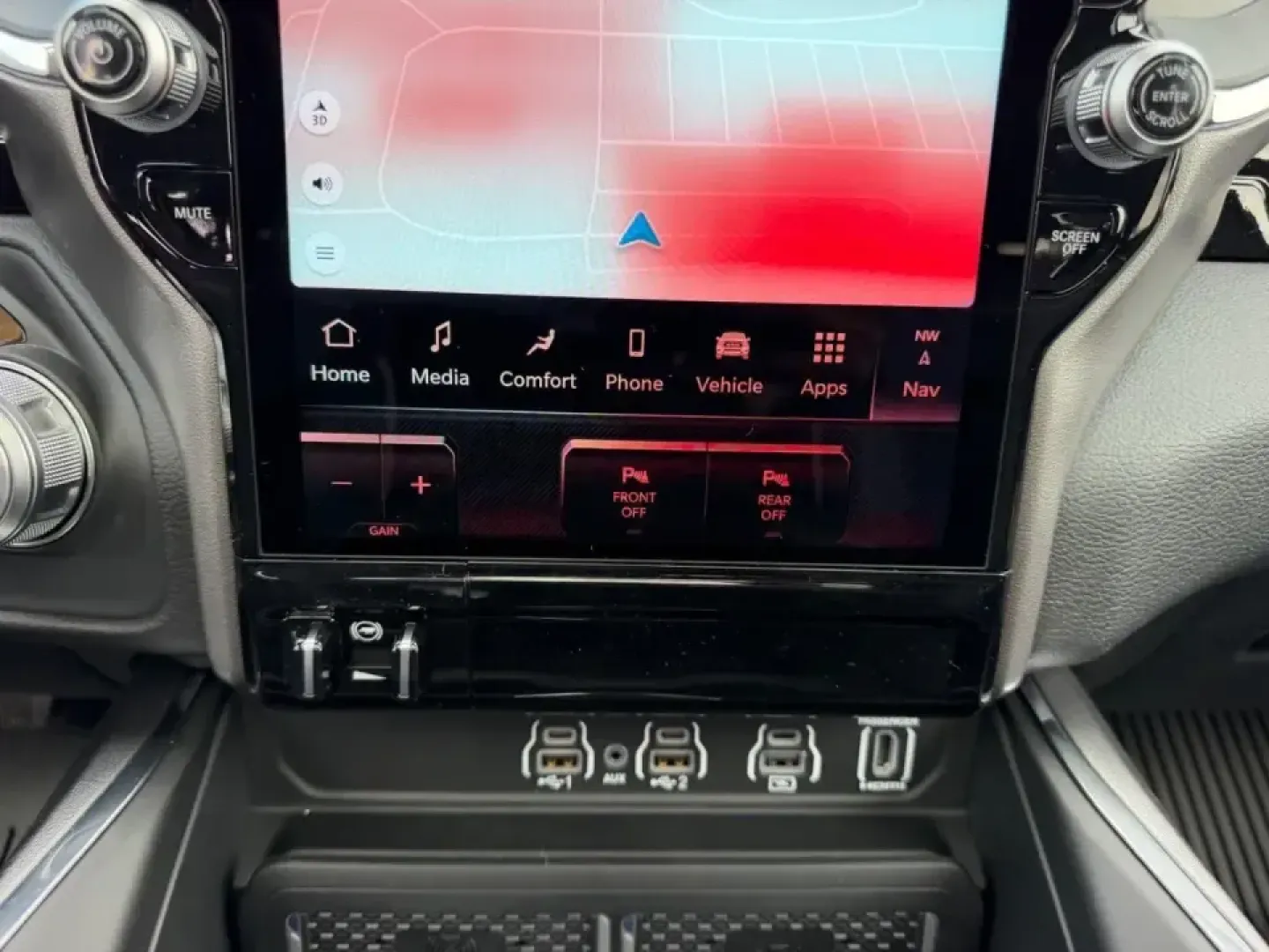 2026 /Black Leather Ram 1500 Laramie (1C6SRFJT9TN) with an 5.7L engine, Automatic transmission, located at 970 Woodlawn Dr., Farmington, MO, 63640, (573) 431-7800, 37.825642, -90.468674 - Weekend lake runs to St. Joe State Park, hauling gear for a campsite at Silver Mines, or simply making your daily commute down US-67 feel effortless-this truck is built for real Missouri life. If you want a refined pickup that can handle Farmington backroads, jobsite duty, and family comfort in one - Photo#16