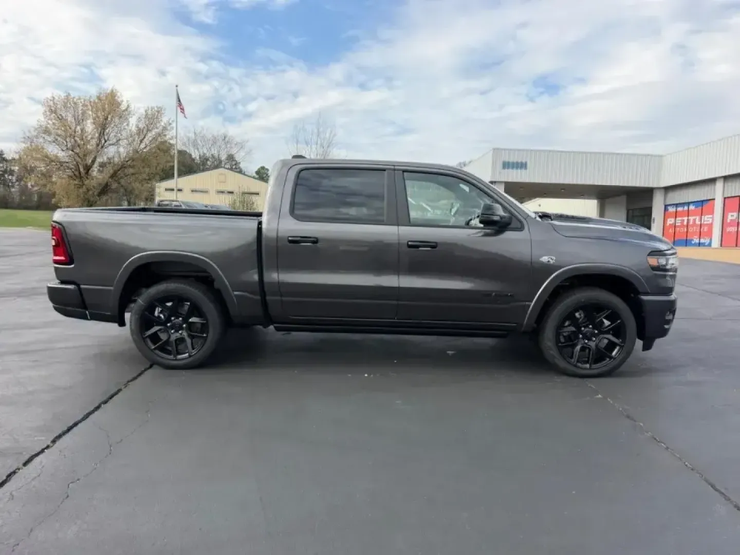 2026 /Black Leather Ram 1500 Laramie (1C6SRFJT9TN) with an 5.7L engine, Automatic transmission, located at 970 Woodlawn Dr., Farmington, MO, 63640, (573) 431-7800, 37.825642, -90.468674 - Weekend lake runs to St. Joe State Park, hauling gear for a campsite at Silver Mines, or simply making your daily commute down US-67 feel effortless-this truck is built for real Missouri life. If you want a refined pickup that can handle Farmington backroads, jobsite duty, and family comfort in one - Photo#1