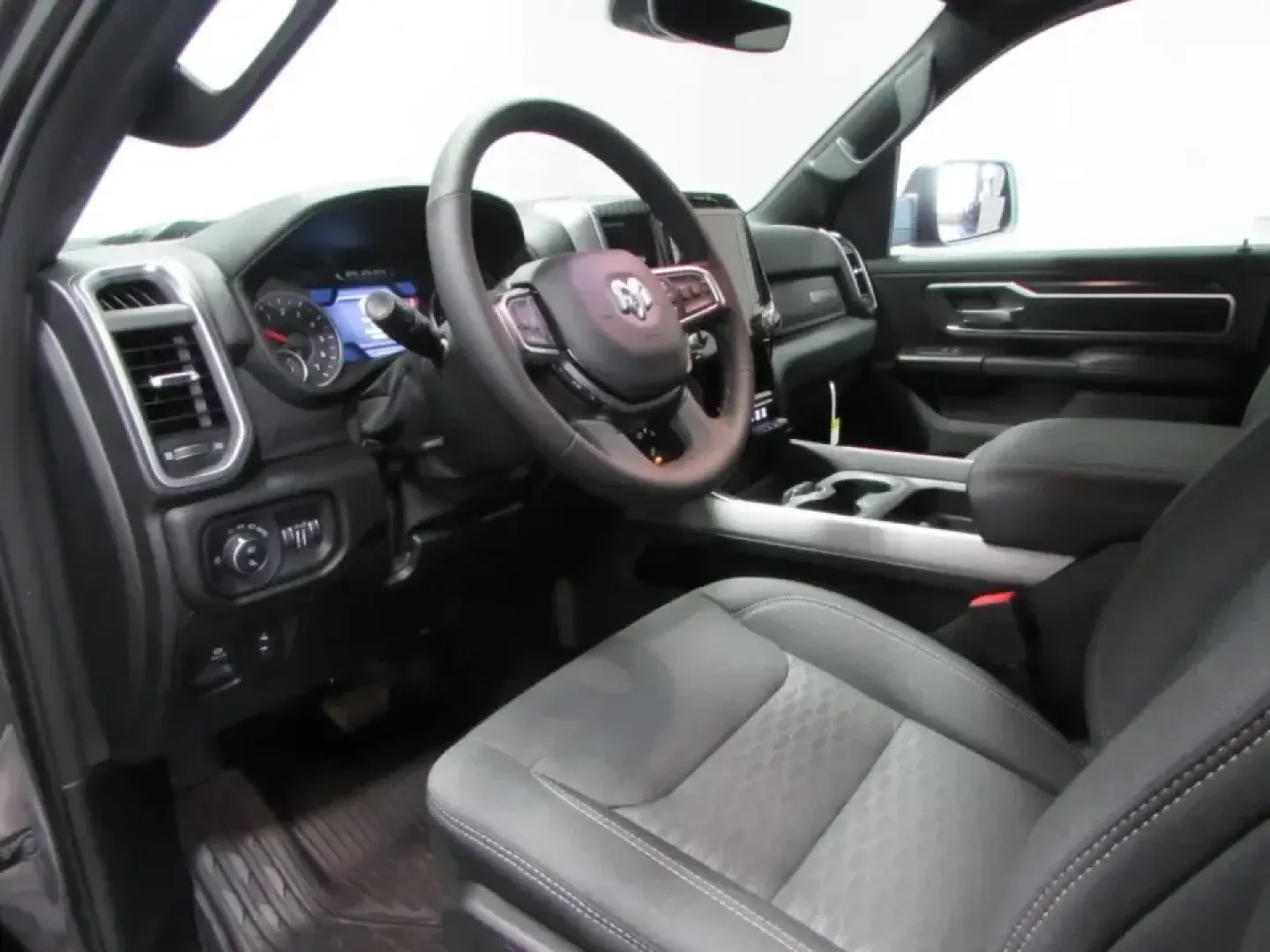 2026 /Black Ram 1500 Big Horn/Lone Star (1C6SRFFP0TN) with an 3.0L V6 DOHC 24V TURBO engine, 8A transmission, located at 12830 Highway 21, De Soto, MO, 63020, (636) 337-7777, 38.153099, -90.573624 - Whether your weekends revolve around towing a boat to a lake getaway, hauling DIY supplies for a home project, or simply enjoying a confident commute through Missouri backroads, this **2026 Ram 1500 Big Horn Crew Cab SWB 4WD** is built for the lifestyle that doesn't slow down. With room for your cre - Photo#12