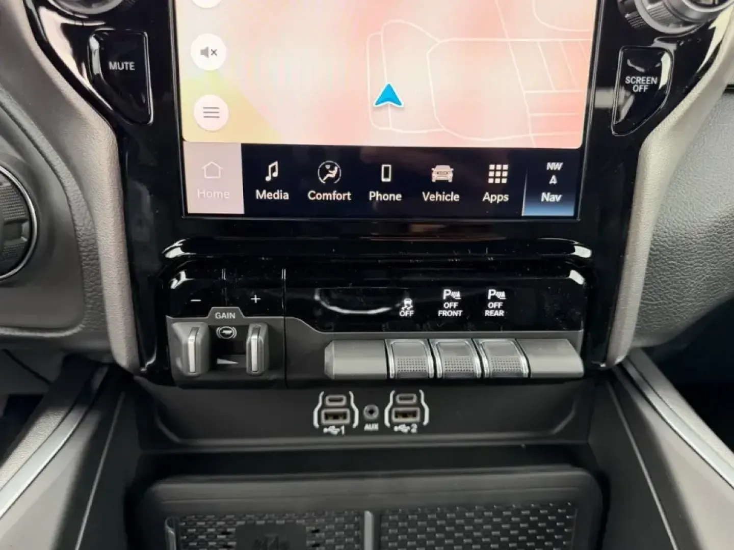2026 /Diesel Gray/Black Cloth Ram 1500 Big Horn/Lone Star (1C6SRFFP3TN) with an 3.0L Straight 6 engine, 8A transmission, located at 970 Woodlawn Dr., Farmington, MO, 63640, (573) 431-7800, 37.825642, -90.468674 - Whether you're hauling gear for a weekend at St. Joe State Park, towing a trailer out toward the Mark Twain National Forest, or just want a confident daily driver for Highway 67 and the commute around town, this 2026 Ram 1500 Big Horn Crew Cab SWB 4WD is built for real life in Southeast Missouri. Wi - Photo#15