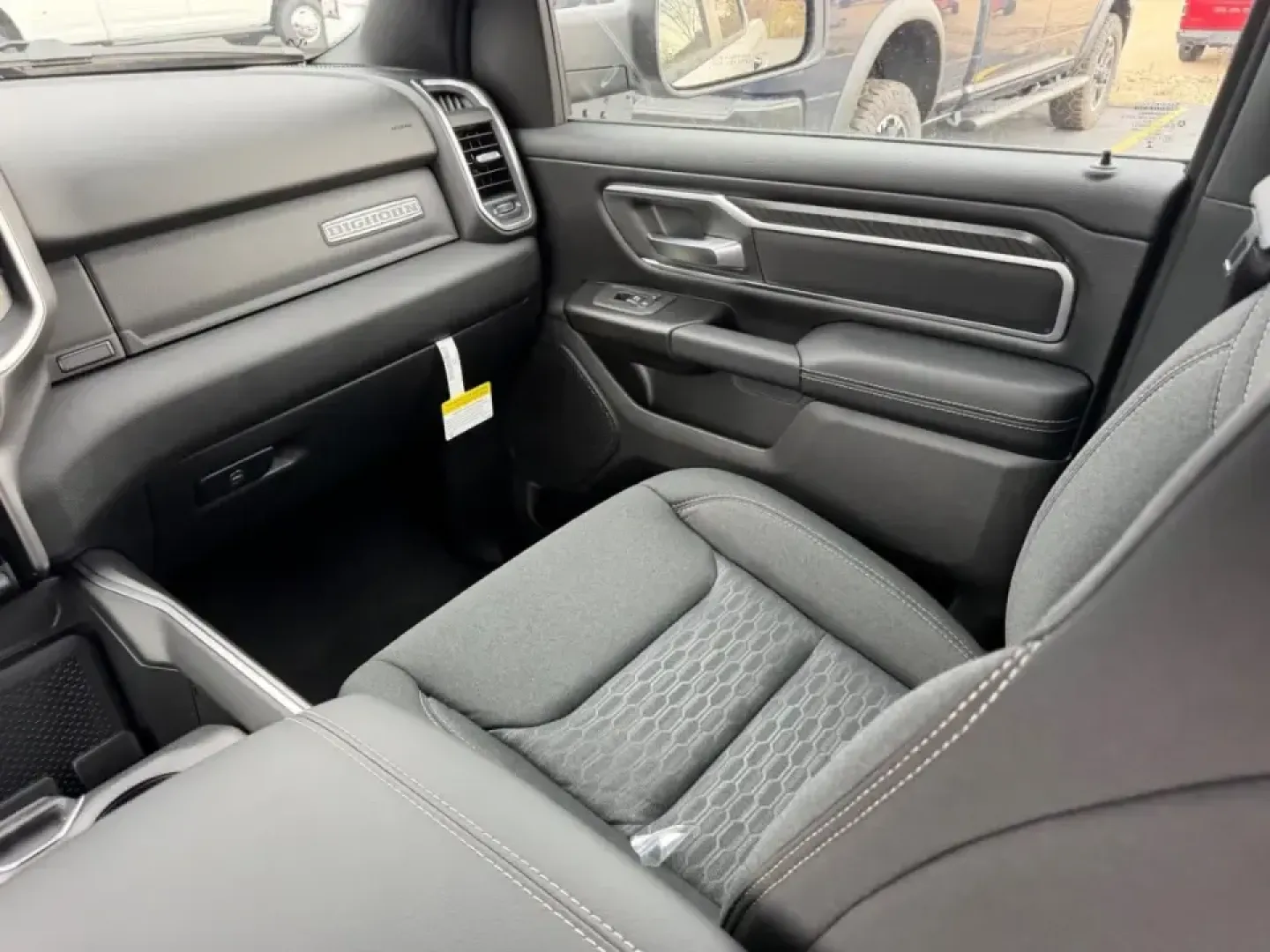 2026 /Diesel Gray/Black Cloth Ram 1500 Big Horn/Lone Star (1C6SRFFP3TN) with an 3.0L Straight 6 engine, 8A transmission, located at 970 Woodlawn Dr., Farmington, MO, 63640, (573) 431-7800, 37.825642, -90.468674 - Whether you're hauling gear for a weekend at St. Joe State Park, towing a trailer out toward the Mark Twain National Forest, or just want a confident daily driver for Highway 67 and the commute around town, this 2026 Ram 1500 Big Horn Crew Cab SWB 4WD is built for real life in Southeast Missouri. Wi - Photo#17