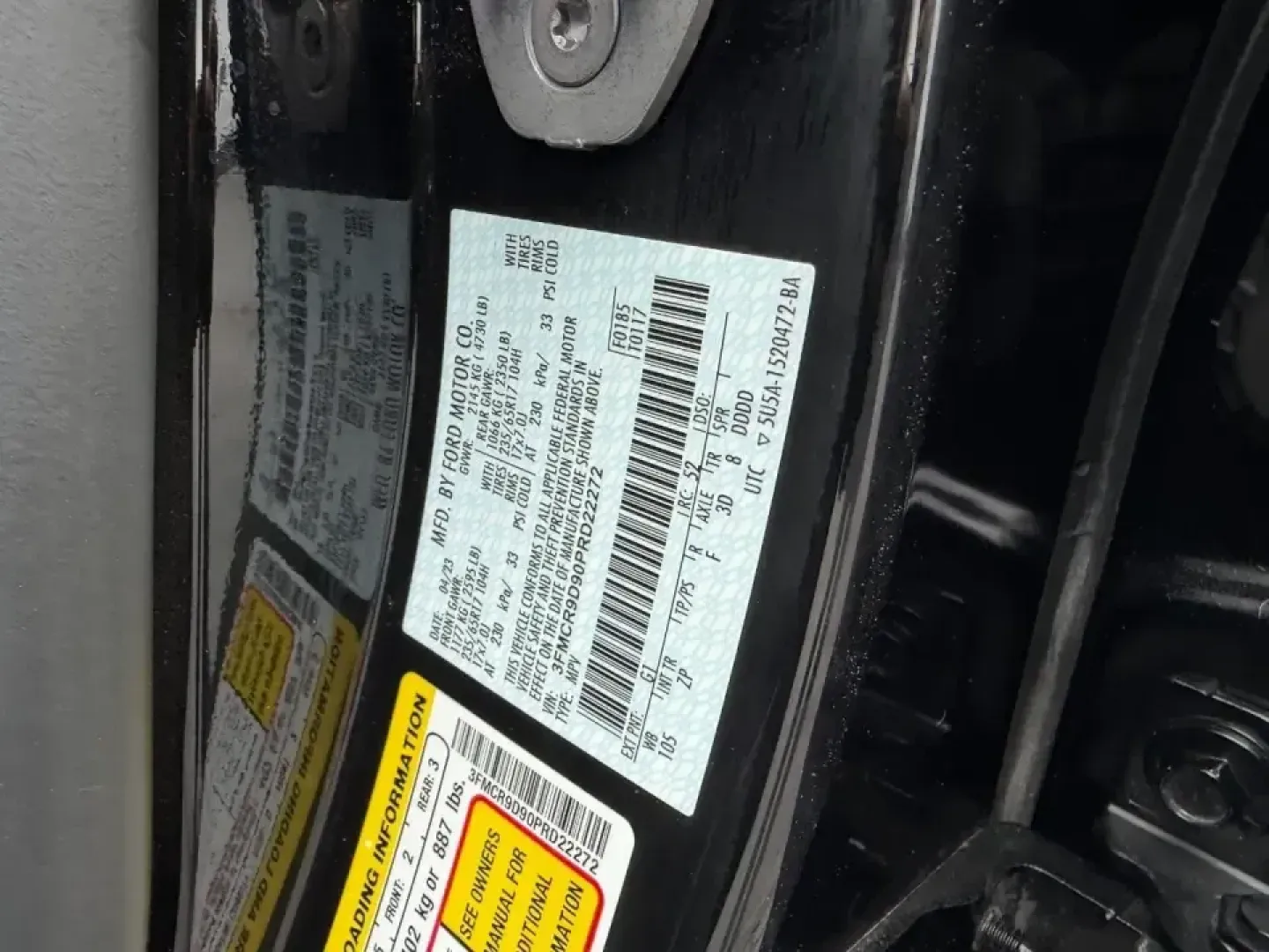 2023 /Ebony/Roast Leather Ford Bronco Sport Badlands (3FMCR9D90PR) with an 2.0L EcoBoost engine, Automatic transmission, located at 141 Commercial Dr, Fredericktown, MO, 63645, (573) 783-6432, 37.570087, -90.320648 - Weekend trails at St. Joe State Park, a quick run down US-67, or an everyday commute through Madison County-this 2023 Ford Bronco Sport Badlands is built for drivers who want one SUV that can handle real-life Missouri miles and still feel ready for the next adventure. If your lifestyle includes camp - Photo#23