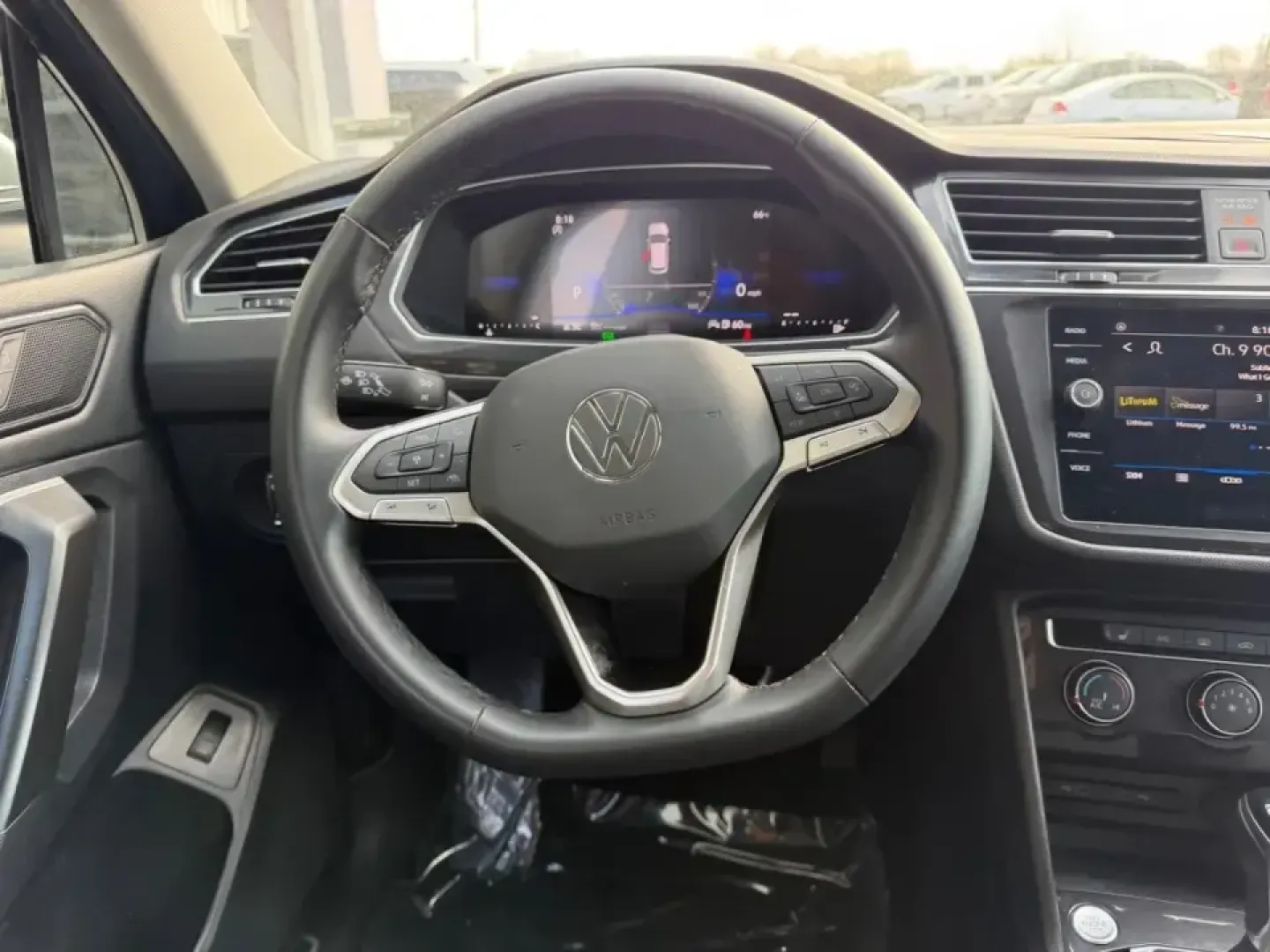 2024 /Titan Black w/Orange Leather Volkswagen Tiguan 2.0T Wolfsburg Edition (3VV6B7AX6RM) with an 2.0L TSI DOHC 16-Valve Turbocharged 4-Cyl engine, Automatic transmission, located at 141 Commercial Dr, Fredericktown, MO, 63645, (573) 783-6432, 37.570087, -90.320648 - Need one SUV that can handle the weekday school-and-work shuffle and still feel ready for a weekend escape down Highway 67? This **2024 Volkswagen Tiguan Wolfsburg Edition** is built for real life in Southeast Missouri-comfortable for long commutes, easy to park around town, and roomy enough for roa - Photo#12