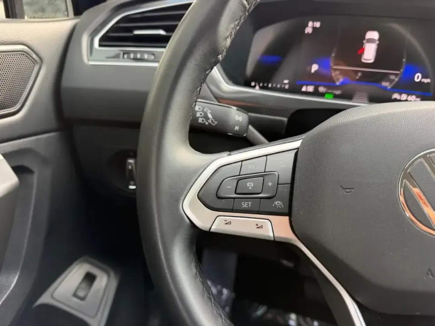 2024 /Titan Black w/Orange Leather Volkswagen Tiguan 2.0T Wolfsburg Edition (3VV6B7AX6RM) with an 2.0L TSI DOHC 16-Valve Turbocharged 4-Cyl engine, Automatic transmission, located at 141 Commercial Dr, Fredericktown, MO, 63645, (573) 783-6432, 37.570087, -90.320648 - Need one SUV that can handle the weekday school-and-work shuffle and still feel ready for a weekend escape down Highway 67? This **2024 Volkswagen Tiguan Wolfsburg Edition** is built for real life in Southeast Missouri-comfortable for long commutes, easy to park around town, and roomy enough for roa - Photo#13