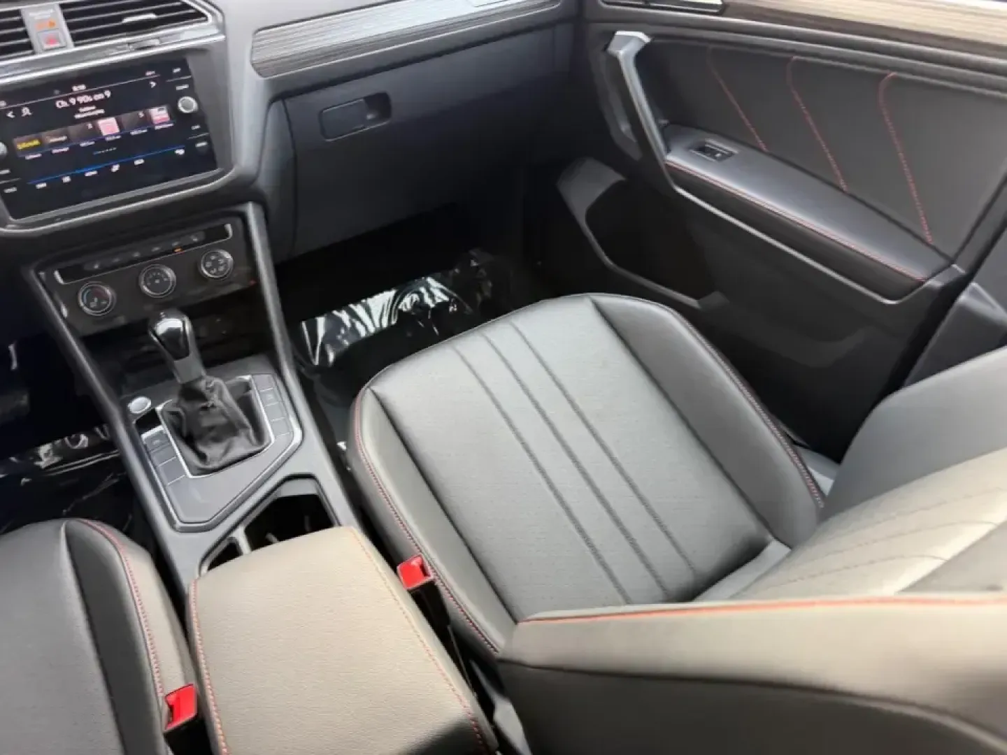 2024 /Titan Black w/Orange Leather Volkswagen Tiguan 2.0T Wolfsburg Edition (3VV6B7AX6RM) with an 2.0L TSI DOHC 16-Valve Turbocharged 4-Cyl engine, Automatic transmission, located at 141 Commercial Dr, Fredericktown, MO, 63645, (573) 783-6432, 37.570087, -90.320648 - Need one SUV that can handle the weekday school-and-work shuffle and still feel ready for a weekend escape down Highway 67? This **2024 Volkswagen Tiguan Wolfsburg Edition** is built for real life in Southeast Missouri-comfortable for long commutes, easy to park around town, and roomy enough for roa - Photo#18