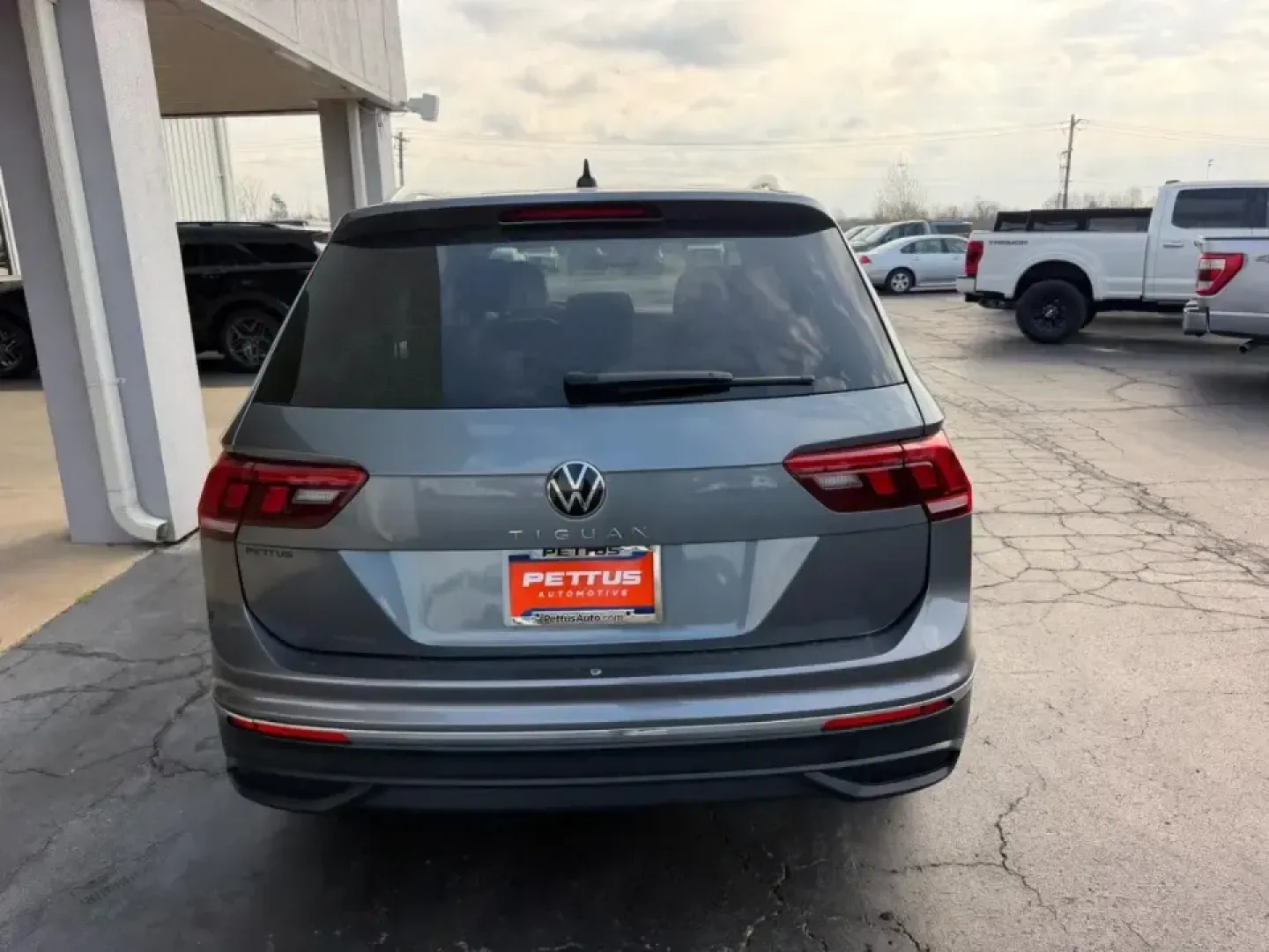 2024 /Titan Black w/Orange Leather Volkswagen Tiguan 2.0T Wolfsburg Edition (3VV6B7AX6RM) with an 2.0L TSI DOHC 16-Valve Turbocharged 4-Cyl engine, Automatic transmission, located at 141 Commercial Dr, Fredericktown, MO, 63645, (573) 783-6432, 37.570087, -90.320648 - Need one SUV that can handle the weekday school-and-work shuffle and still feel ready for a weekend escape down Highway 67? This **2024 Volkswagen Tiguan Wolfsburg Edition** is built for real life in Southeast Missouri-comfortable for long commutes, easy to park around town, and roomy enough for roa - Photo#3