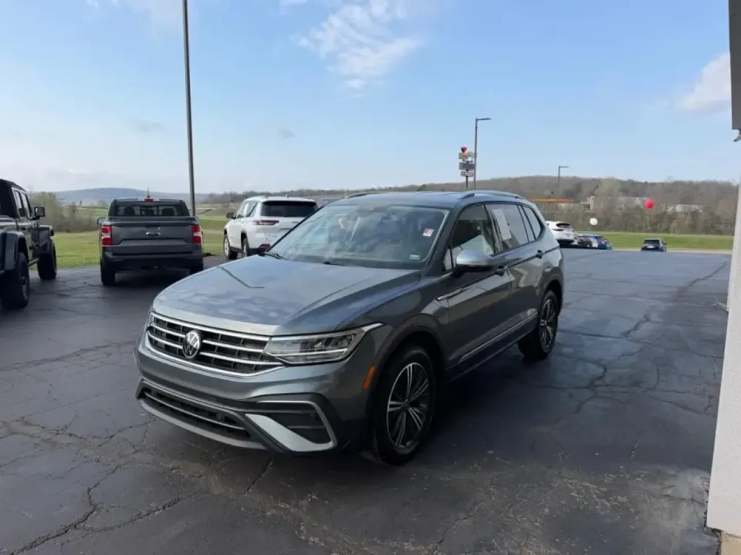 2024 /Titan Black w/Orange Leather Volkswagen Tiguan 2.0T Wolfsburg Edition (3VV6B7AX6RM) with an 2.0L TSI DOHC 16-Valve Turbocharged 4-Cyl engine, Automatic transmission, located at 141 Commercial Dr, Fredericktown, MO, 63645, (573) 783-6432, 37.570087, -90.320648 - Need one SUV that can handle the weekday school-and-work shuffle and still feel ready for a weekend escape down Highway 67? This **2024 Volkswagen Tiguan Wolfsburg Edition** is built for real life in Southeast Missouri-comfortable for long commutes, easy to park around town, and roomy enough for roa - Photo#7
