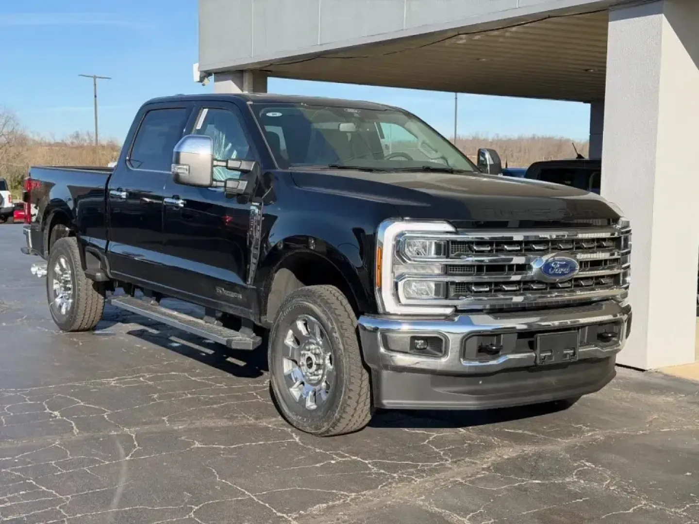 2026 /Black Onyx Leather Ford F-250SD Lariat (1FT8W2BT0TE) with an 6.7L engine, 6A transmission, located at 141 Commercial Dr, Fredericktown, MO, 63645, (573) 783-6432, 37.570087, -90.320648 - Built for big workdays and bigger weekends, this **2026 Ford Super Duty F-250 SRW King Ranch Crew Cab 4WD** is the kind of truck that fits real Missouri life-towing a trailer out toward the countryside, hauling supplies for a jobsite, or packing up the family for a long road trip with confidence. Wi - Photo#0