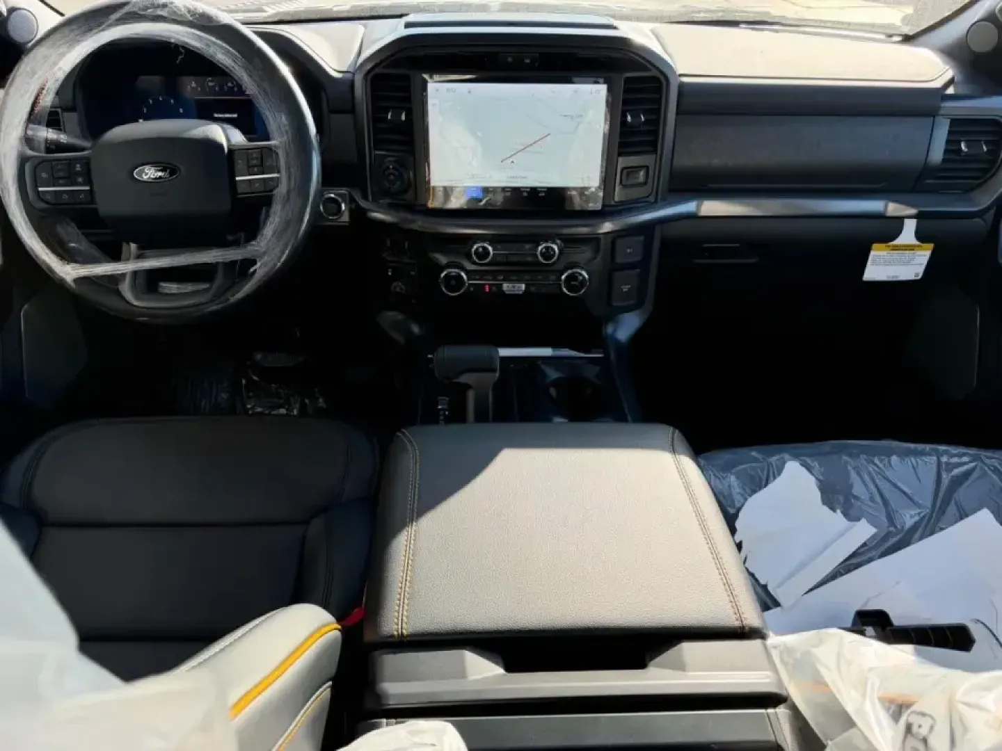 2026 /Black Leather Ford F-150 Tremor (1FTFW4L50TF) with an 5.0L engine, Automatic transmission, located at 141 Commercial Dr, Fredericktown, MO, 63645, (573) 783-6432, 37.570087, -90.320648 - Ready for weekend trail runs in the St. Francois Mountains, a confident tow rig for lake days, and a comfortable daily driver for the commute down US-67? This 2026 Ford F-150 Tremor is built for Missouri life-where work, family, and adventure all share the same calendar. With just 17 miles on the od - Photo#10