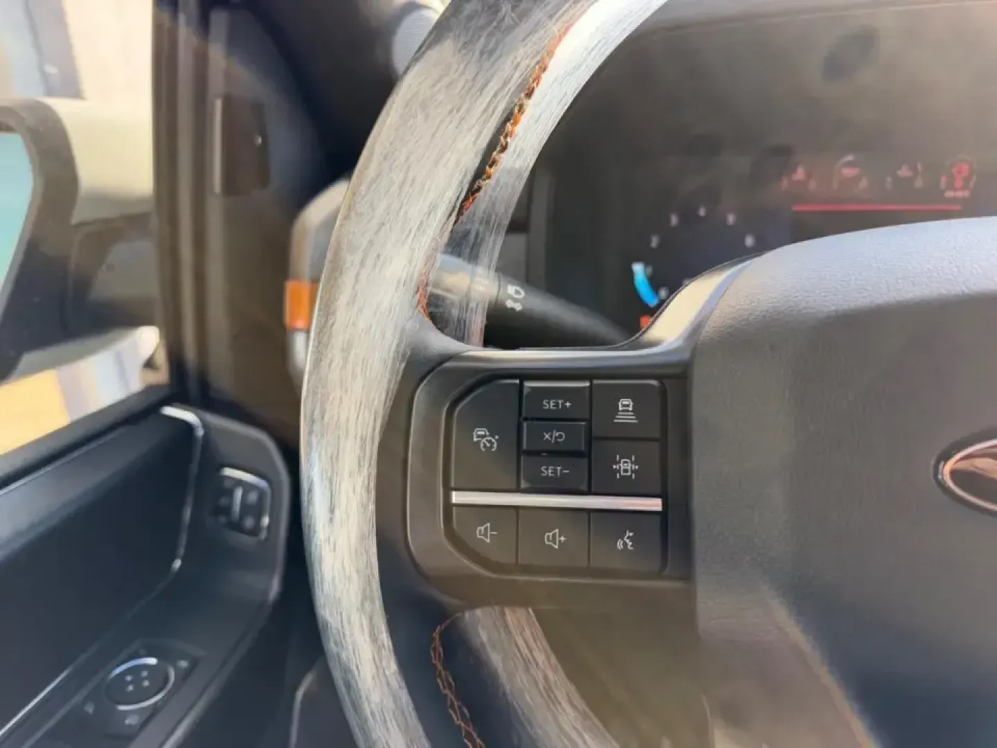 2026 /Black Leather Ford F-150 Tremor (1FTFW4L50TF) with an 5.0L engine, Automatic transmission, located at 141 Commercial Dr, Fredericktown, MO, 63645, (573) 783-6432, 37.570087, -90.320648 - Ready for weekend trail runs in the St. Francois Mountains, a confident tow rig for lake days, and a comfortable daily driver for the commute down US-67? This 2026 Ford F-150 Tremor is built for Missouri life-where work, family, and adventure all share the same calendar. With just 17 miles on the od - Photo#12