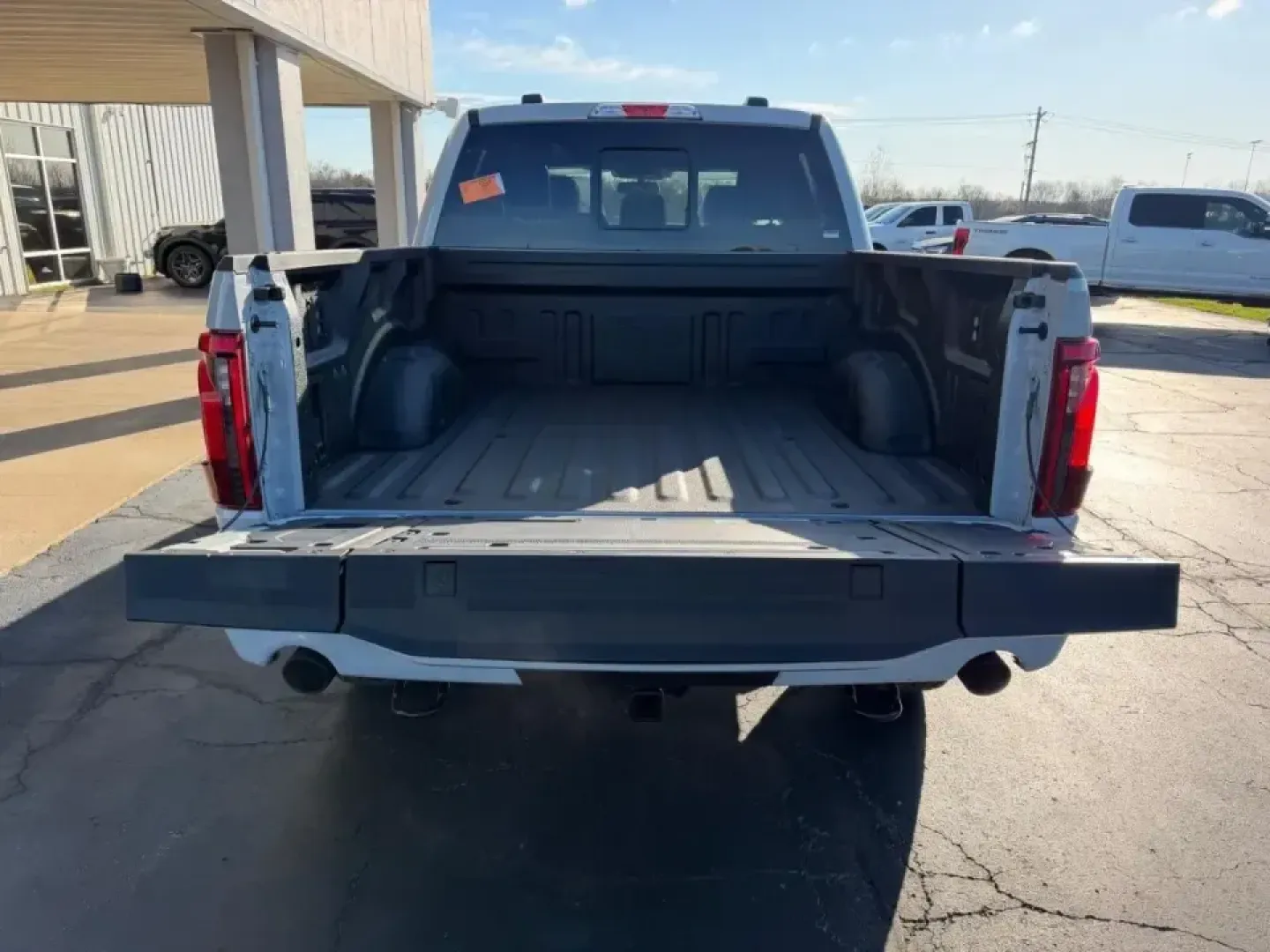 2026 /Black Leather Ford F-150 Tremor (1FTFW4L50TF) with an 5.0L engine, Automatic transmission, located at 141 Commercial Dr, Fredericktown, MO, 63645, (573) 783-6432, 37.570087, -90.320648 - Ready for weekend trail runs in the St. Francois Mountains, a confident tow rig for lake days, and a comfortable daily driver for the commute down US-67? This 2026 Ford F-150 Tremor is built for Missouri life-where work, family, and adventure all share the same calendar. With just 17 miles on the od - Photo#4