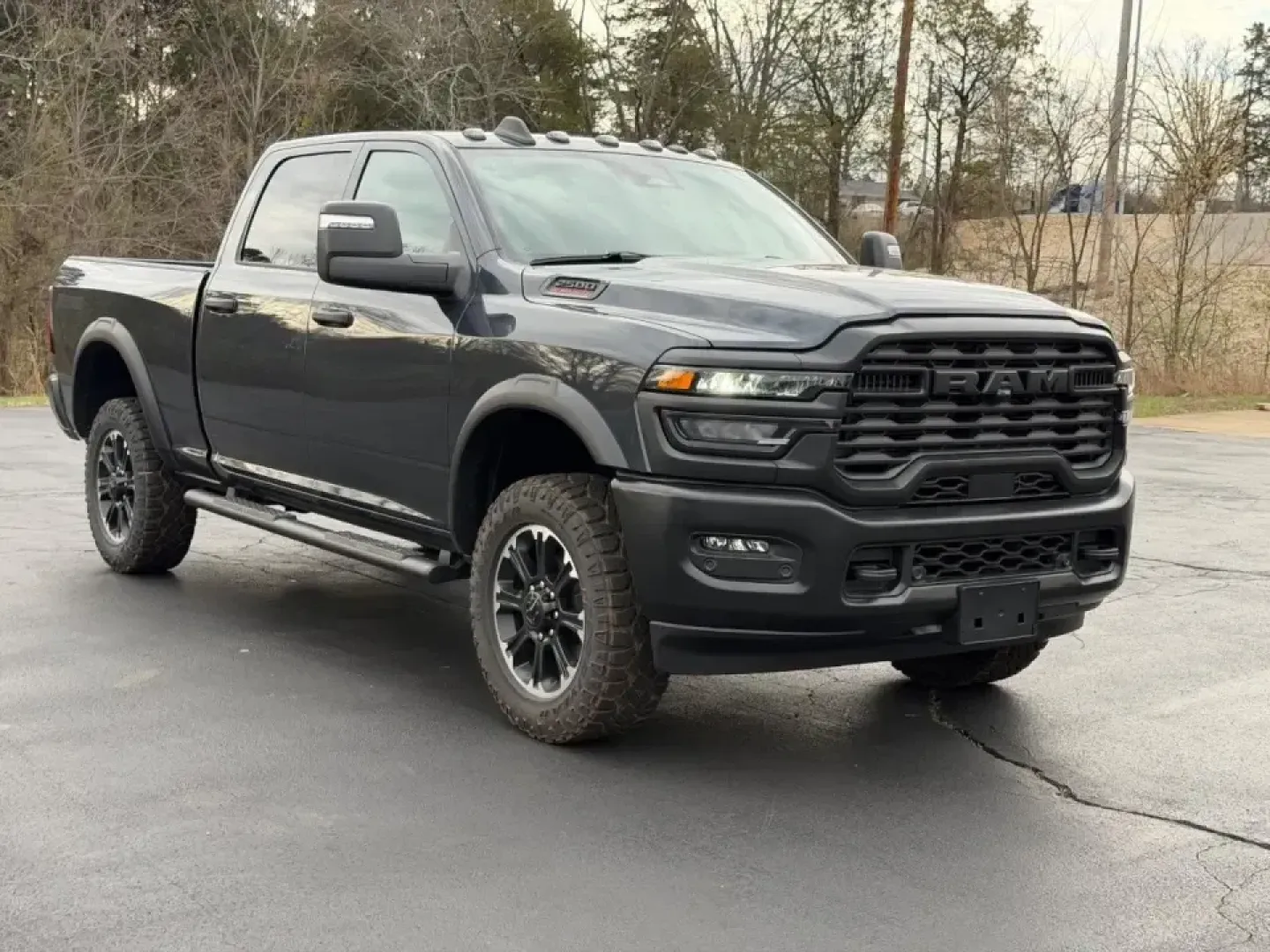 2026 /Diesel Gray/Black Cloth Ram 2500 Tradesman (3C6UR5CJXTG) with an 6.4L V8 HEMI HD engine, 6A transmission, located at 970 Woodlawn Dr., Farmington, MO, 63640, (573) 431-7800, 37.825642, -90.468674 - Built for big weekends, heavy-duty workdays, and everything in between, this **2026 Ram 2500 Tradesman Crew Cab SWB 4WD** is the kind of truck that fits real life in Southeast Missouri-whether you're hauling a trailer to the lake, tackling a jobsite off Highway 67, or loading up the family for a roa - Photo#0