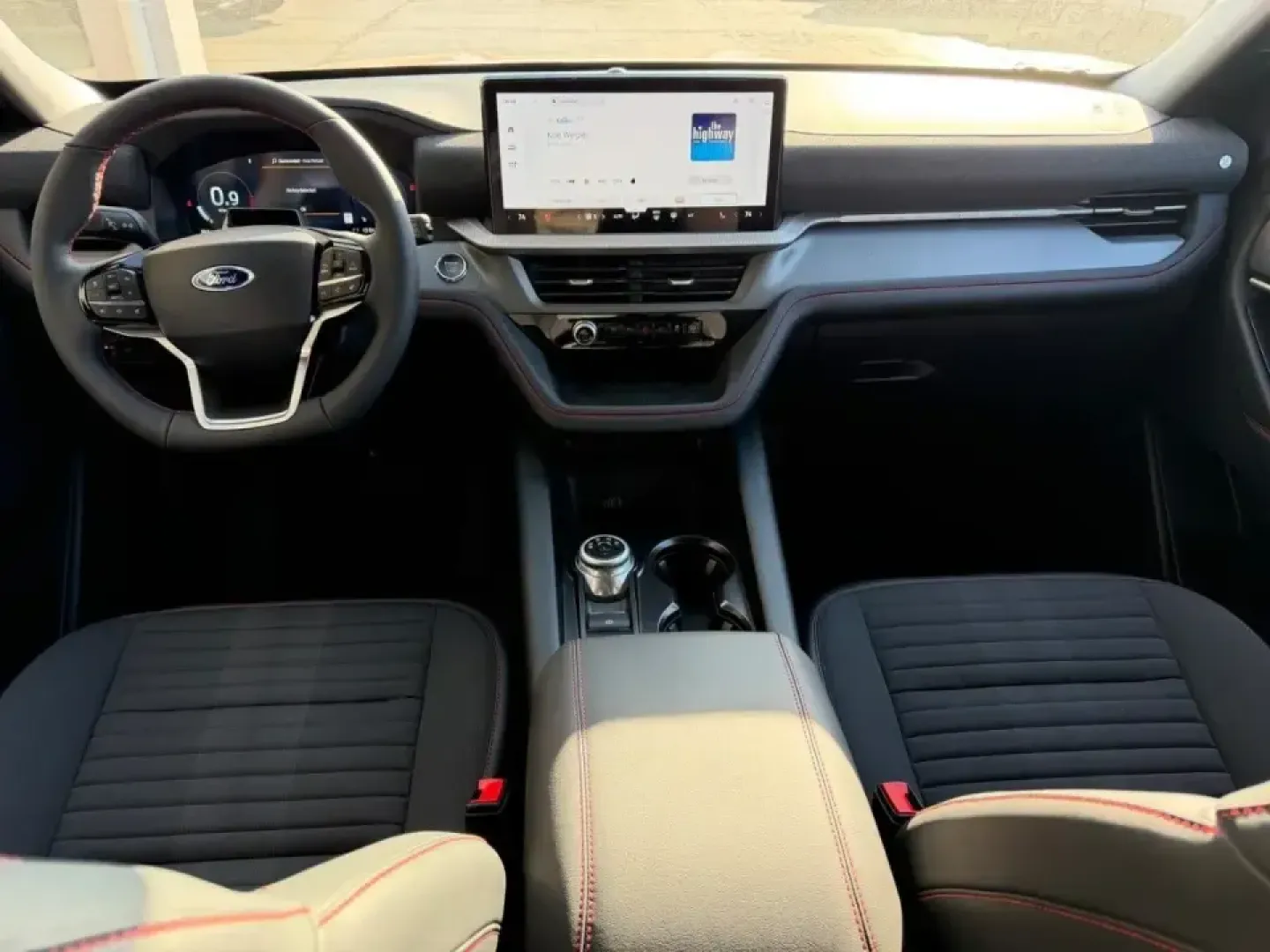 2026 /Onyx Cloth Ford Explorer ST-Line (1FMUK8KH5TG) with an 2.3L EcoBoost I-4 engine, Automatic transmission, located at 141 Commercial Dr, Fredericktown, MO, 63645, (573) 783-6432, 37.570087, -90.320648 - Adventure-ready for weekends at Mark Twain National Forest, confident in winter weather on MO-72, and comfortable for everyday errands across Fredericktown-this nearly new 2026 Ford Explorer ST-Line is the kind of SUV that fits real life. With just 91 miles, it delivers the fresh feel of a new ride - Photo#12