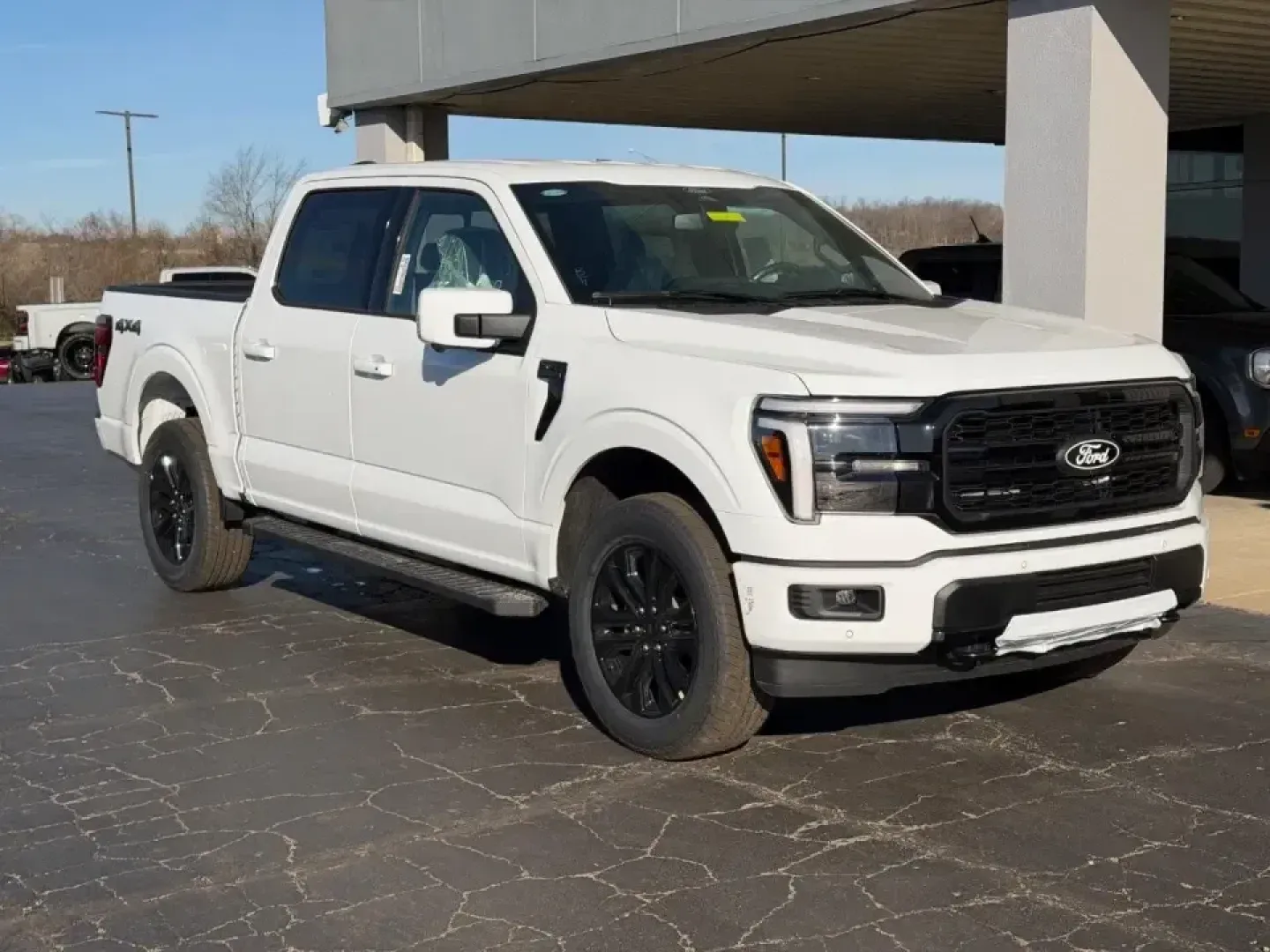 2026 /Black Leather Ford F-150 Lariat (1FTFW5L50TK) with an 5.0L engine, 6A transmission, located at 141 Commercial Dr, Fredericktown, MO, 63645, (573) 783-6432, 37.570087, -90.320648 - Built for Ozark backroads, weekday work runs, and weekend lake escapes, this **2026 Ford F-150 LARIAT 4x4** is the kind of truck that fits real life in Southeast Missouri. Whether you're hauling gear to a campsite, towing toys for a getaway, or cruising comfortably on a long commute, this nearly new - Photo#0